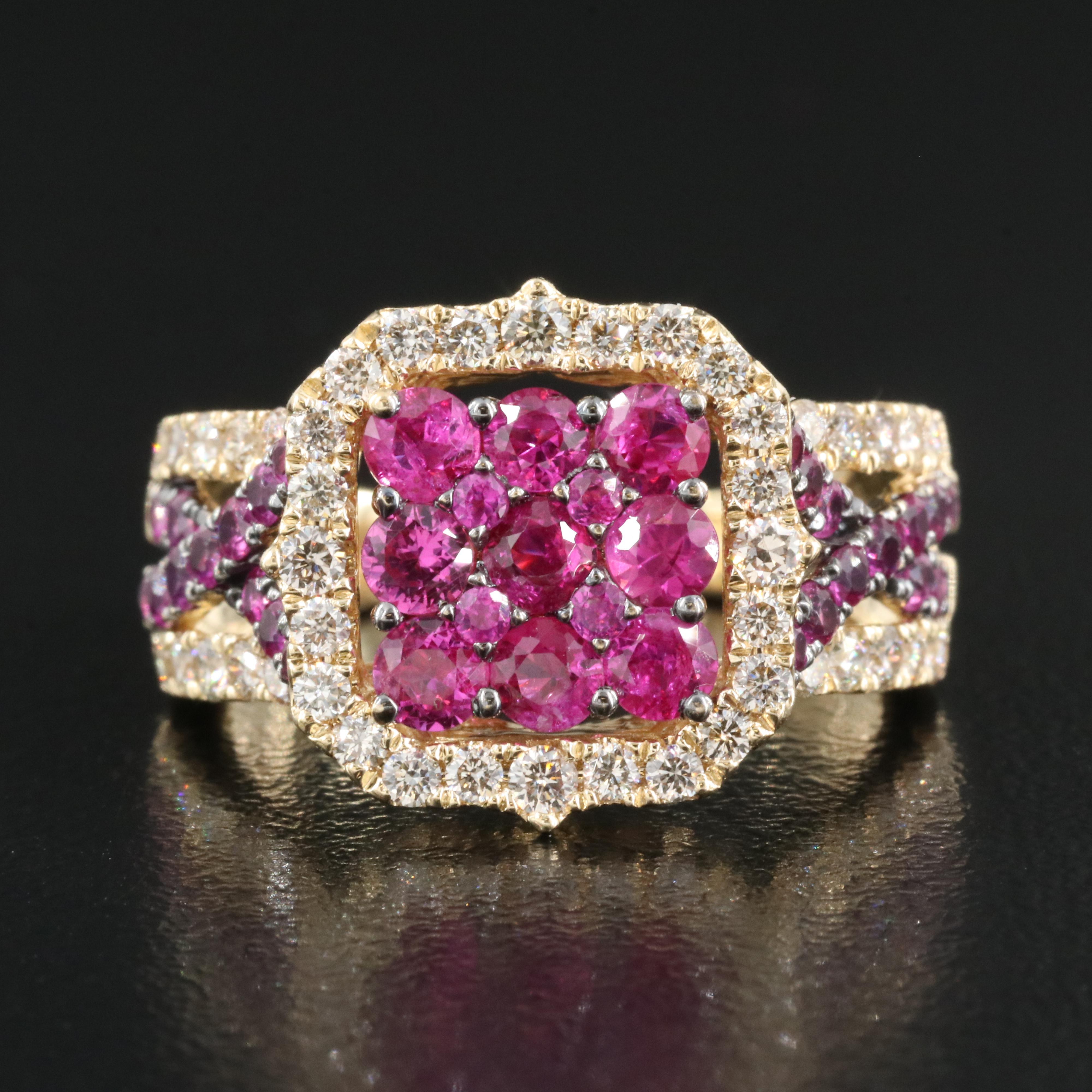 Le Vian 14K Ruby and Diamond Ring