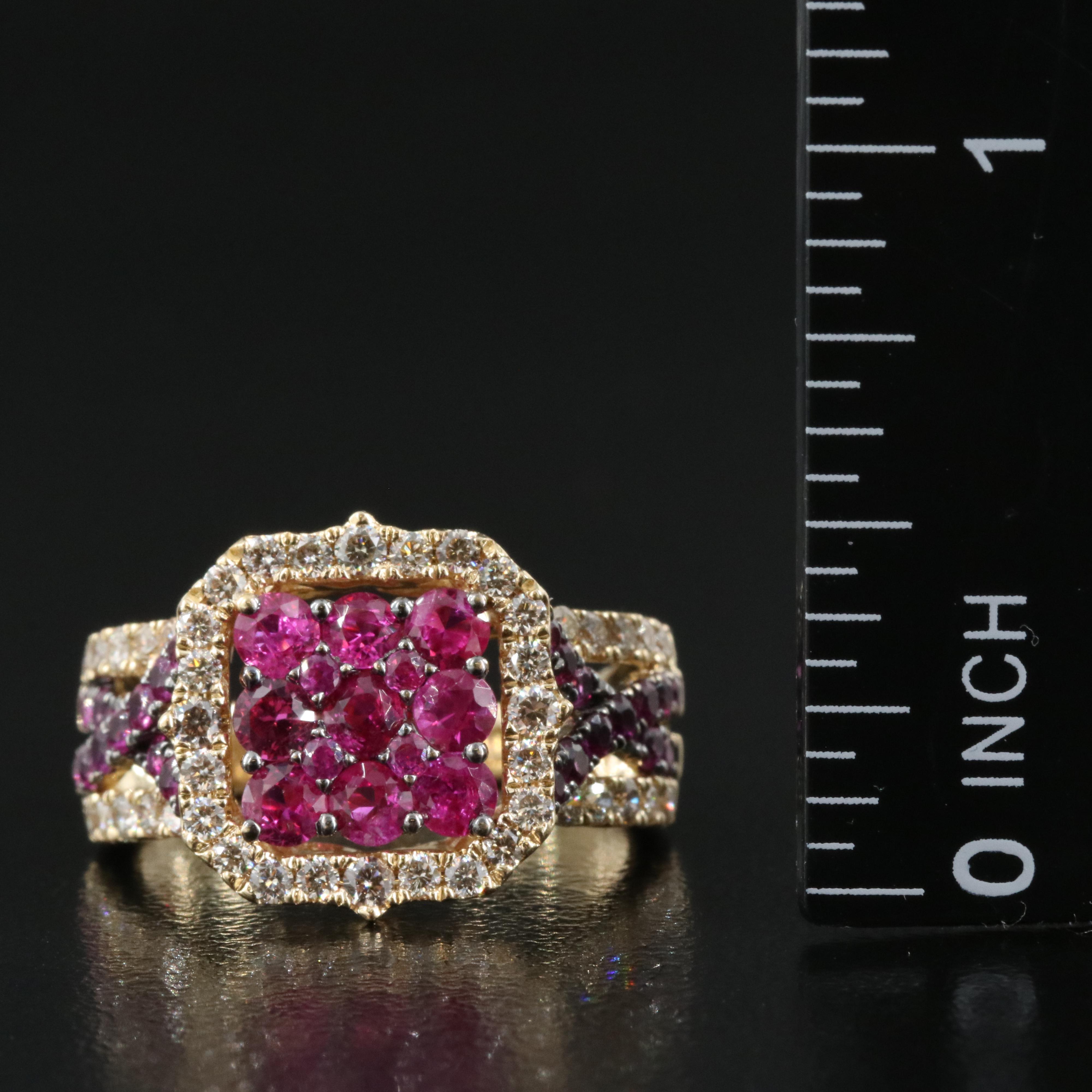 Le Vian 14K Ruby and Diamond Ring
