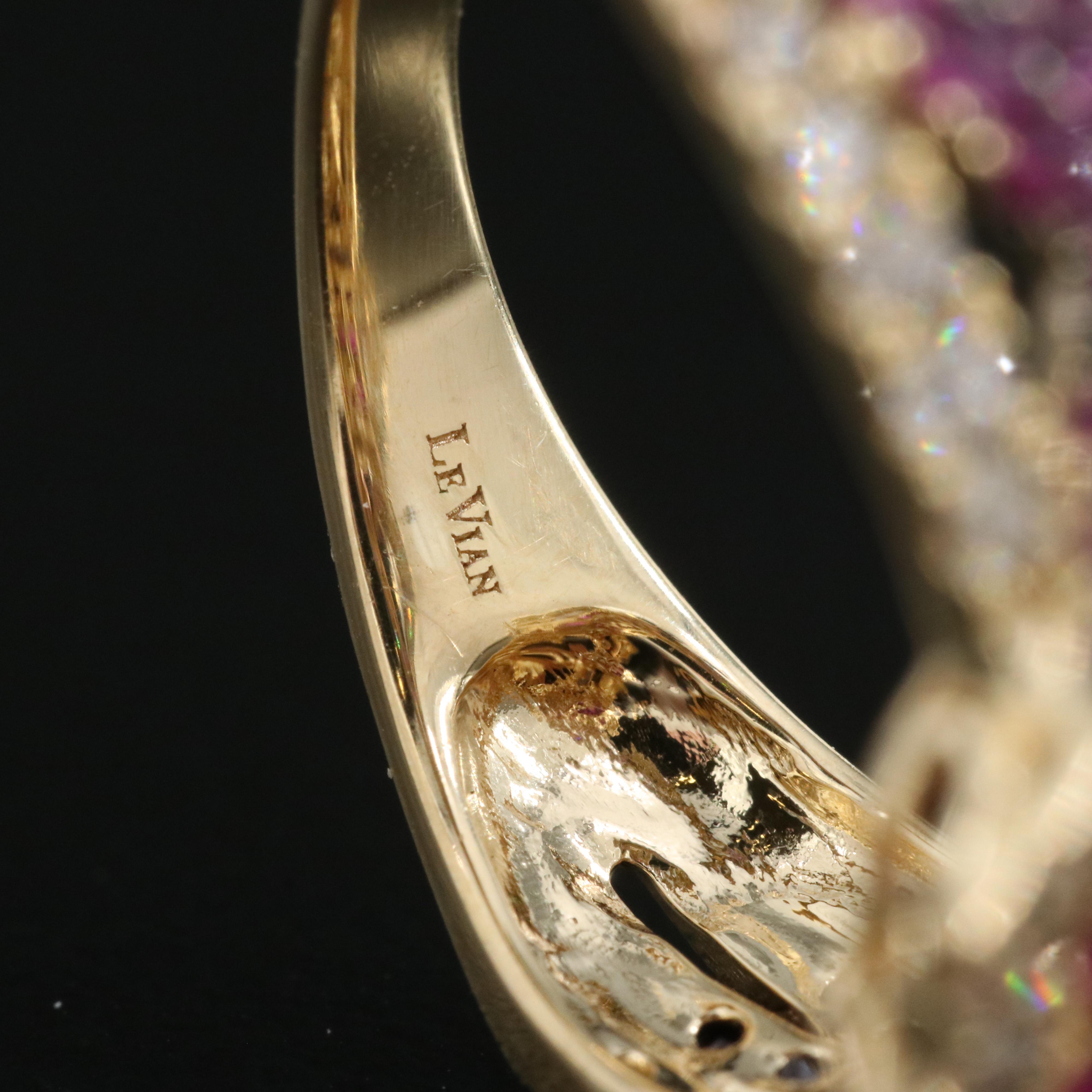 Le Vian 14K Ruby and Diamond Ring