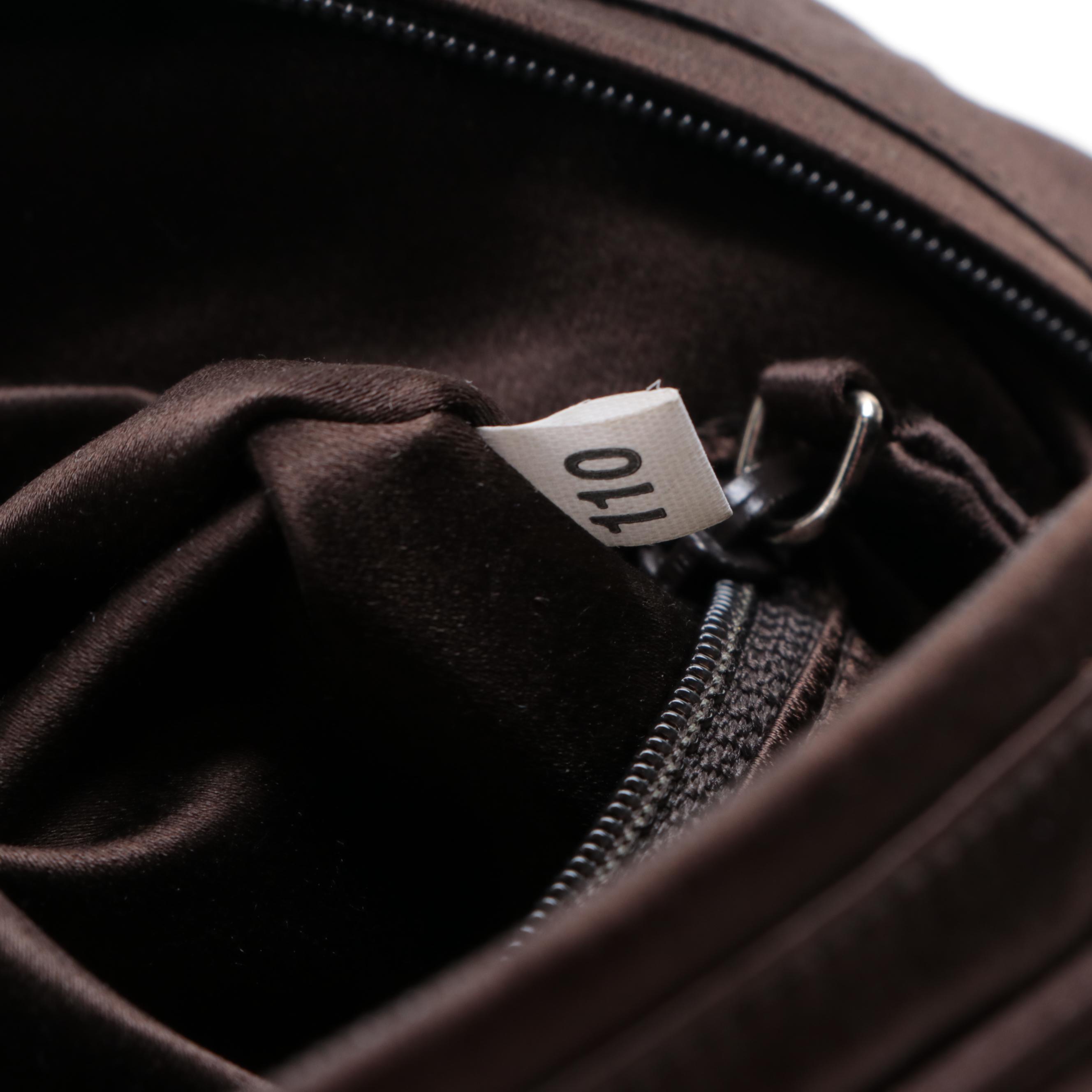 Prada Embellished Satin Handbag