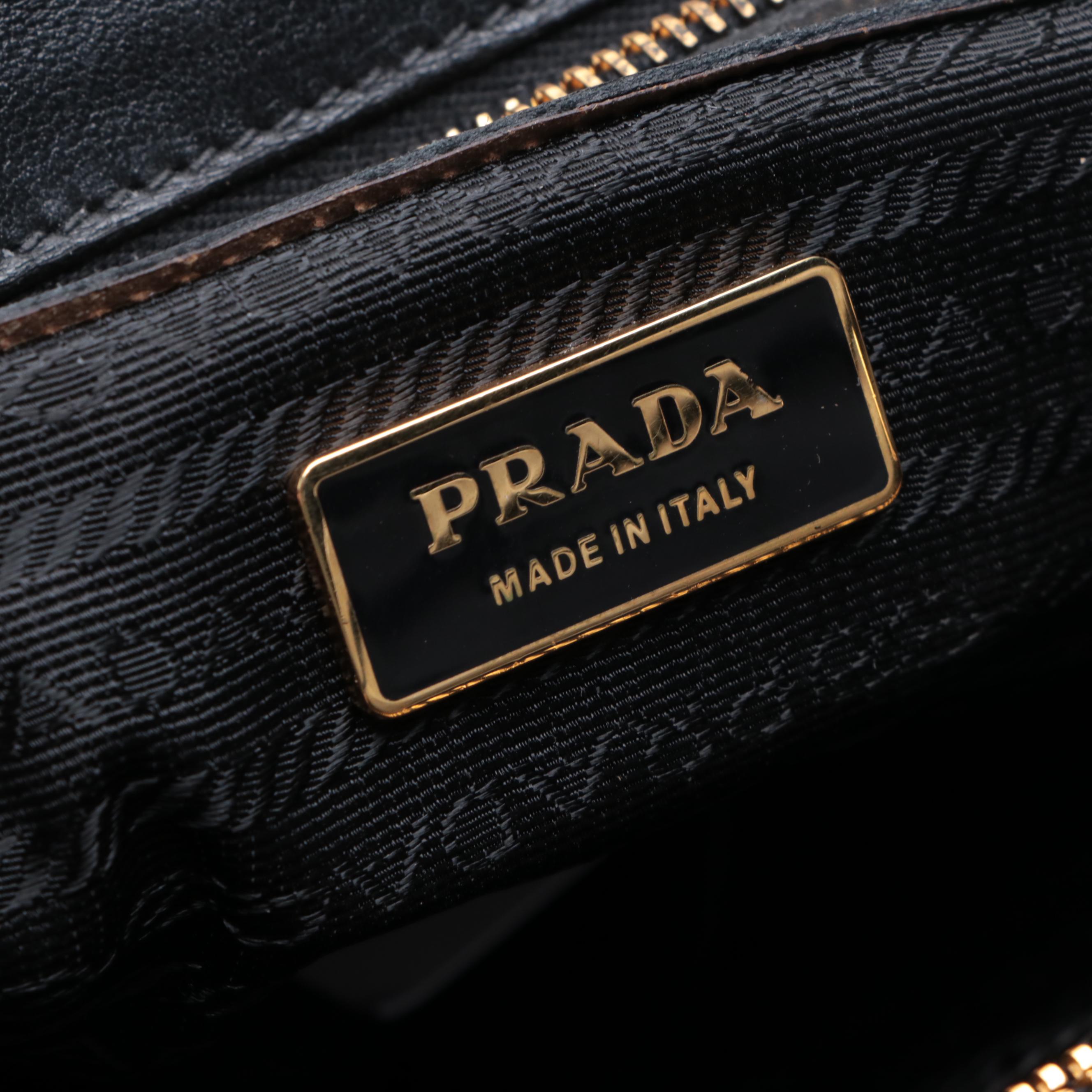 Prada Leather Shoulder Bag