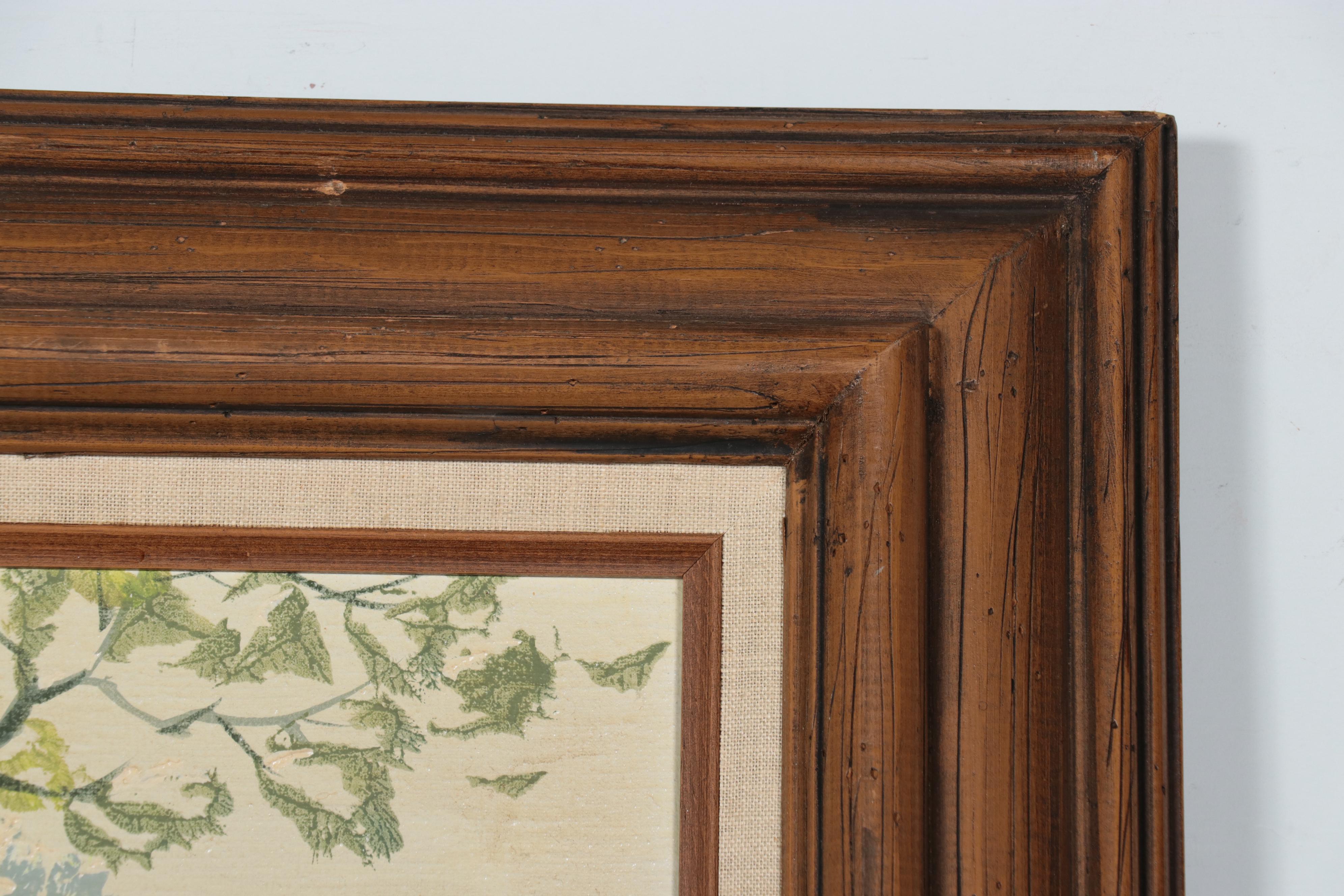 Richard Ellis Wagner "Summer Forest Pond" Woodland Landscape Acrylic Painting