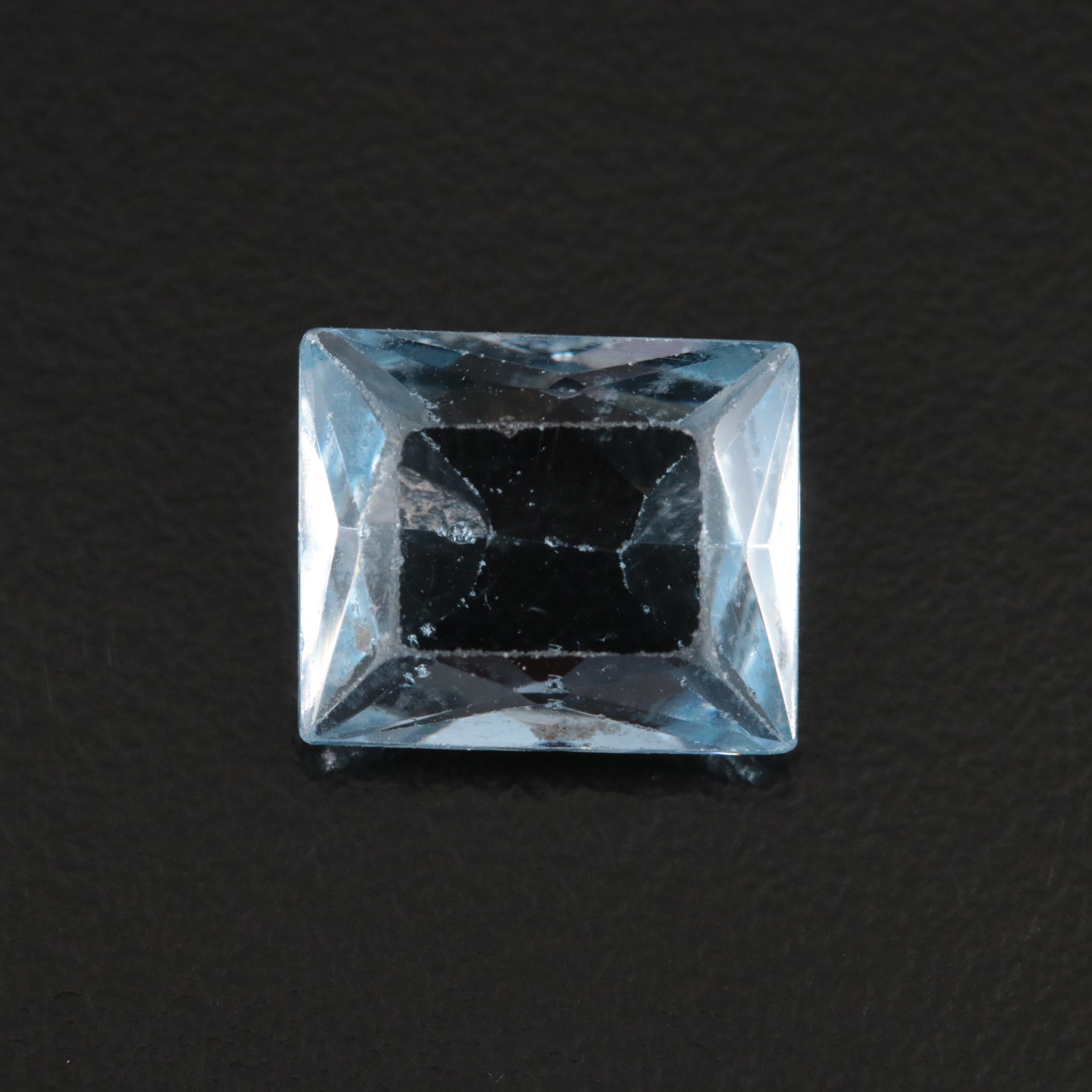 Loose 6.33 CT Rectangular Faceted Spinel