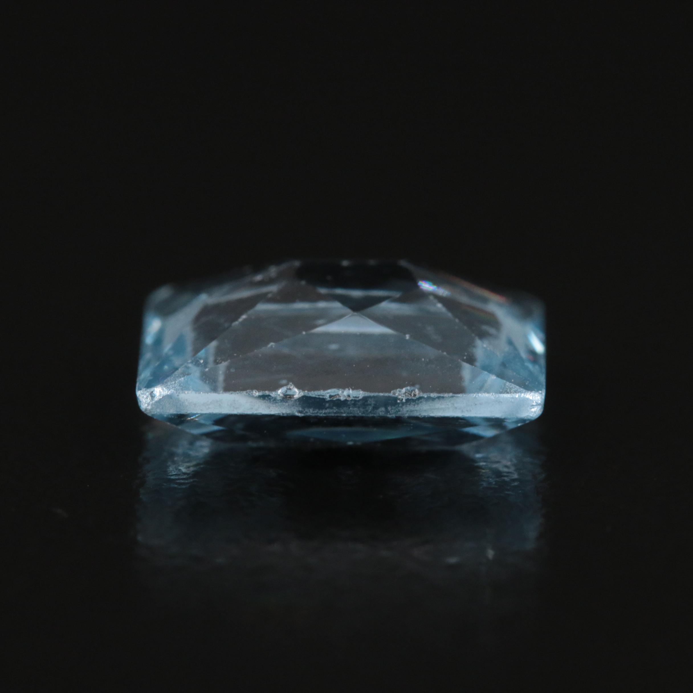 Loose 6.33 CT Rectangular Faceted Spinel