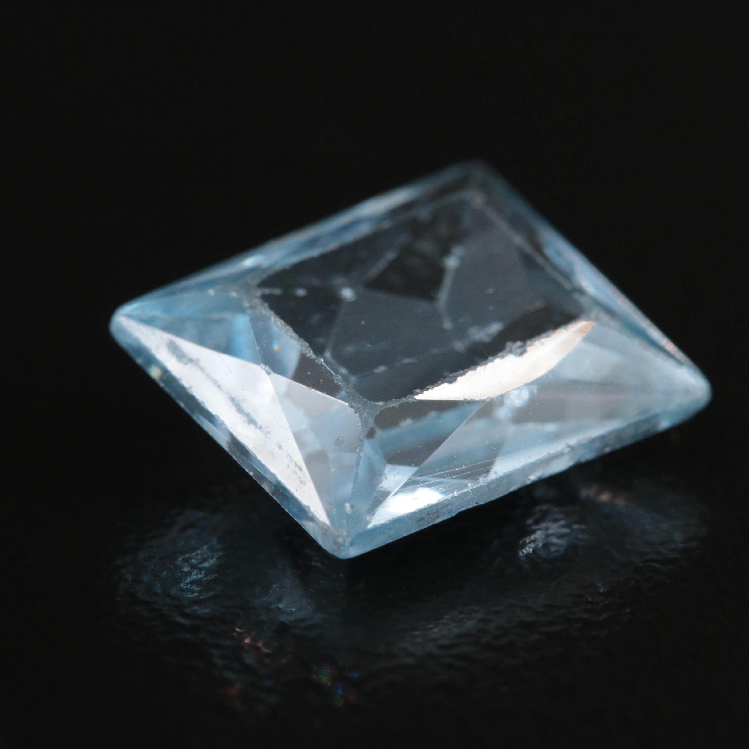 Loose 6.33 CT Rectangular Faceted Spinel