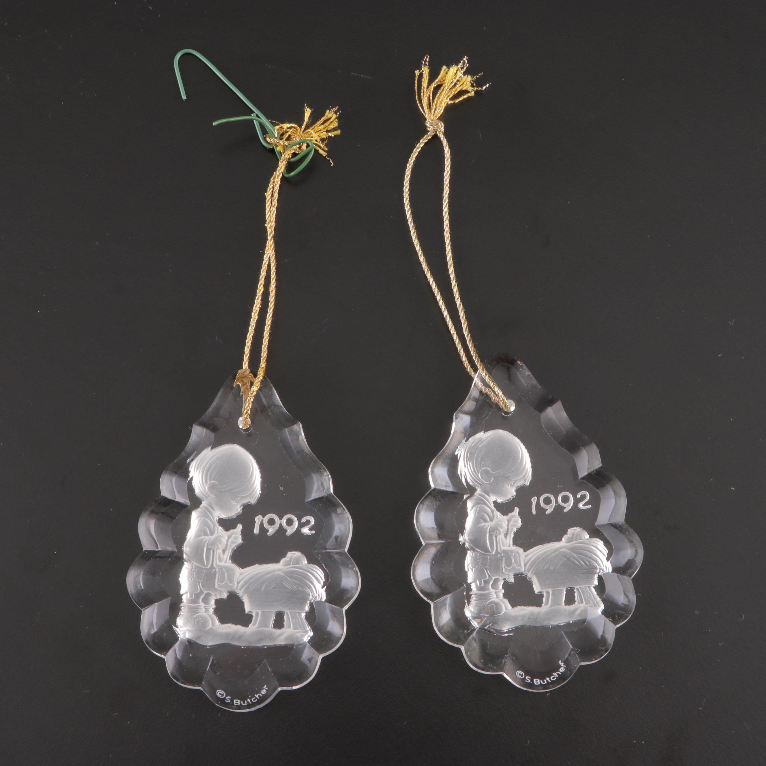 Lenox Crystal Tree Topper with Crystal Ornament Collection