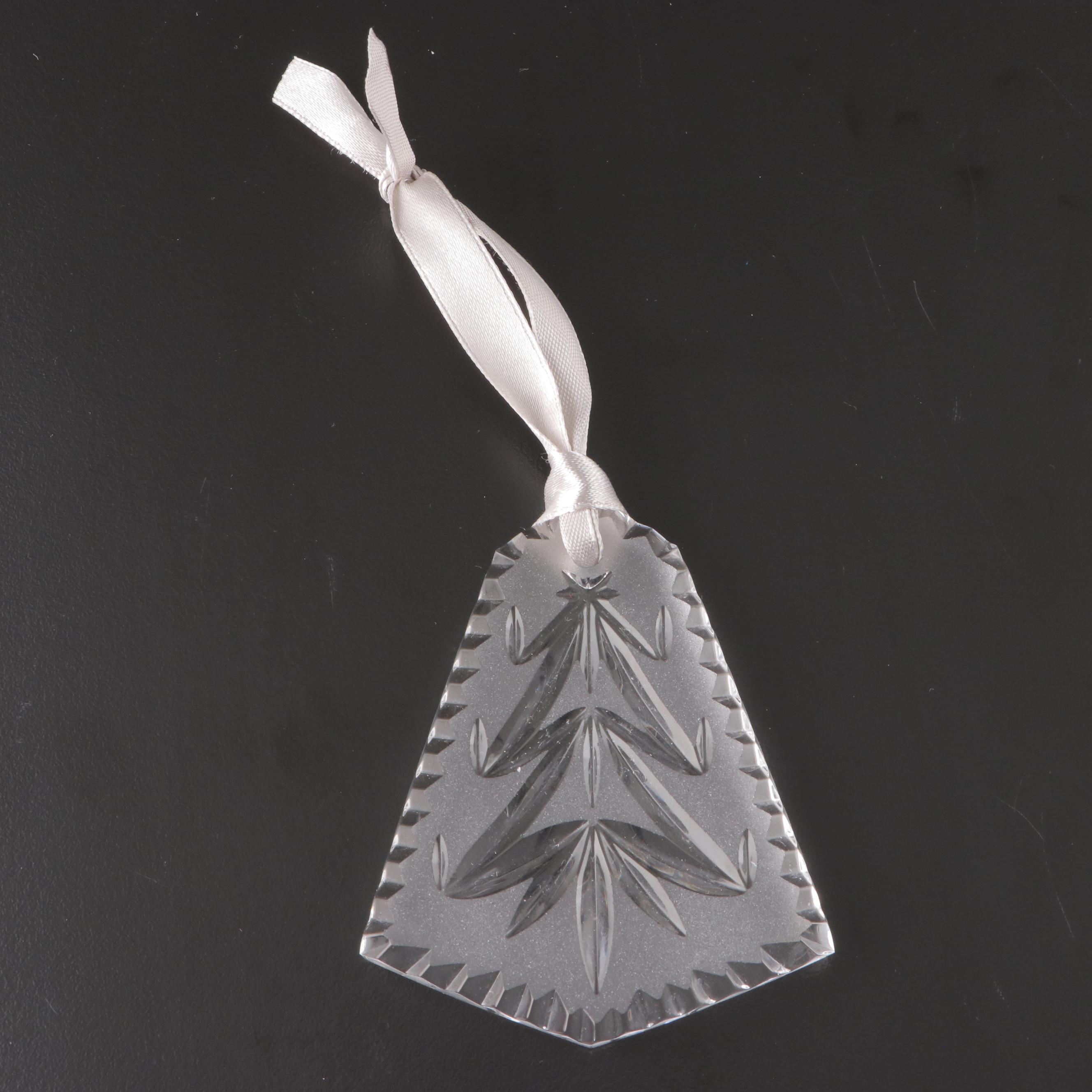 Lenox Crystal Tree Topper with Crystal Ornament Collection