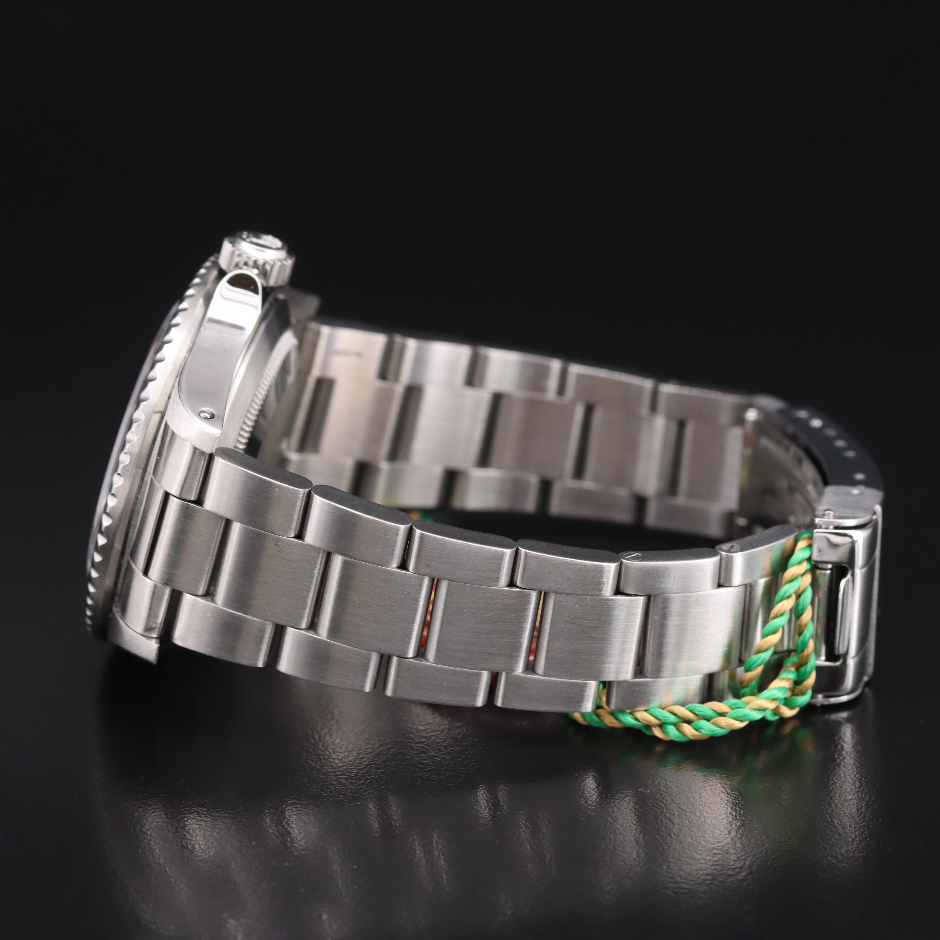 Rolex Submariner Date Vintage 168000 Steel Black Dial Automatic Watch