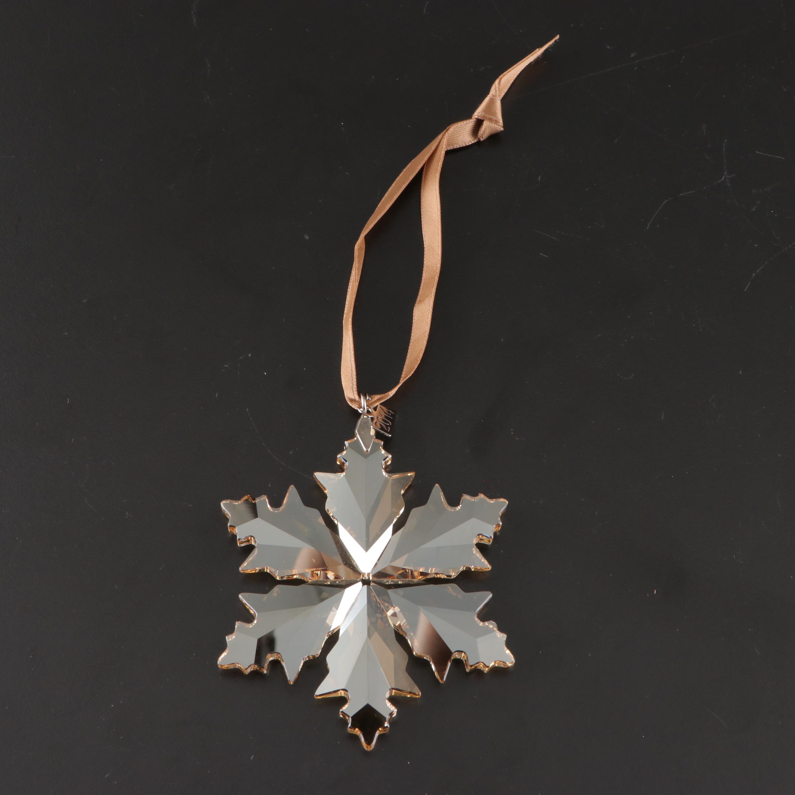 Swarovski Crystal Ornament Collection with SCS Annual Ornaments