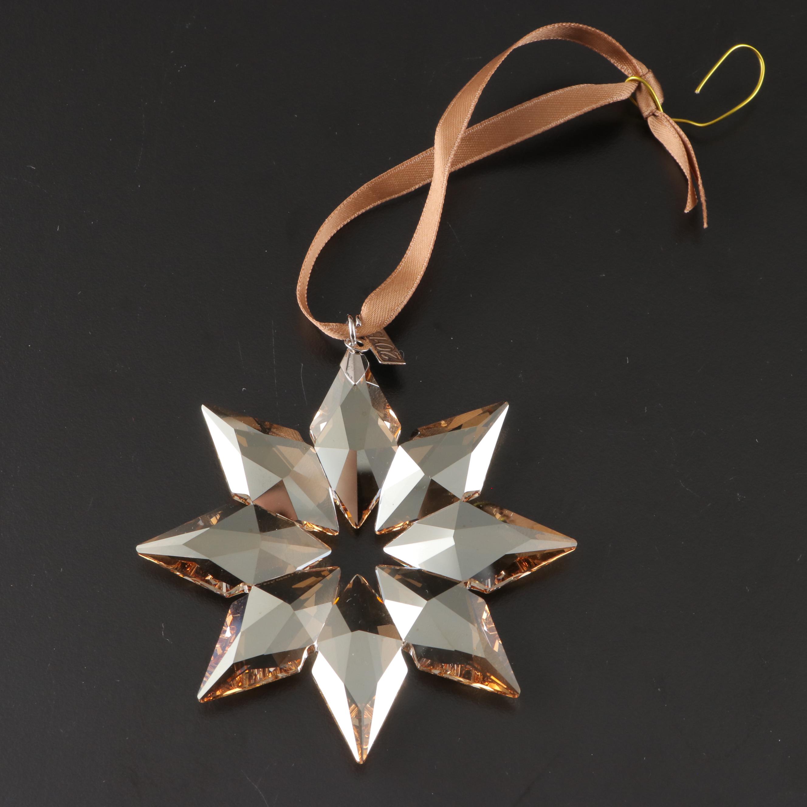 Swarovski Crystal Ornament Collection with SCS Annual Ornaments