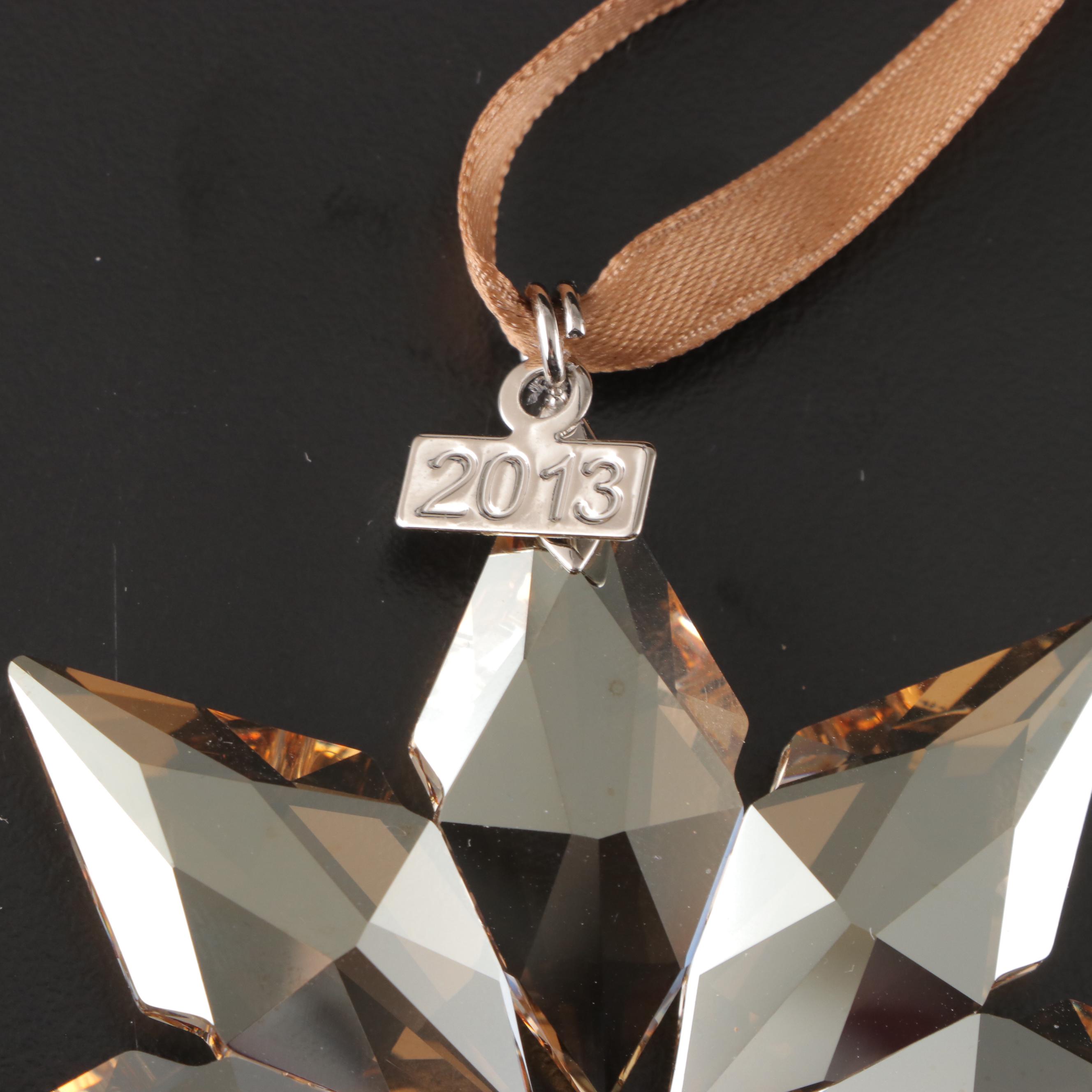 Swarovski Crystal Ornament Collection with SCS Annual Ornaments