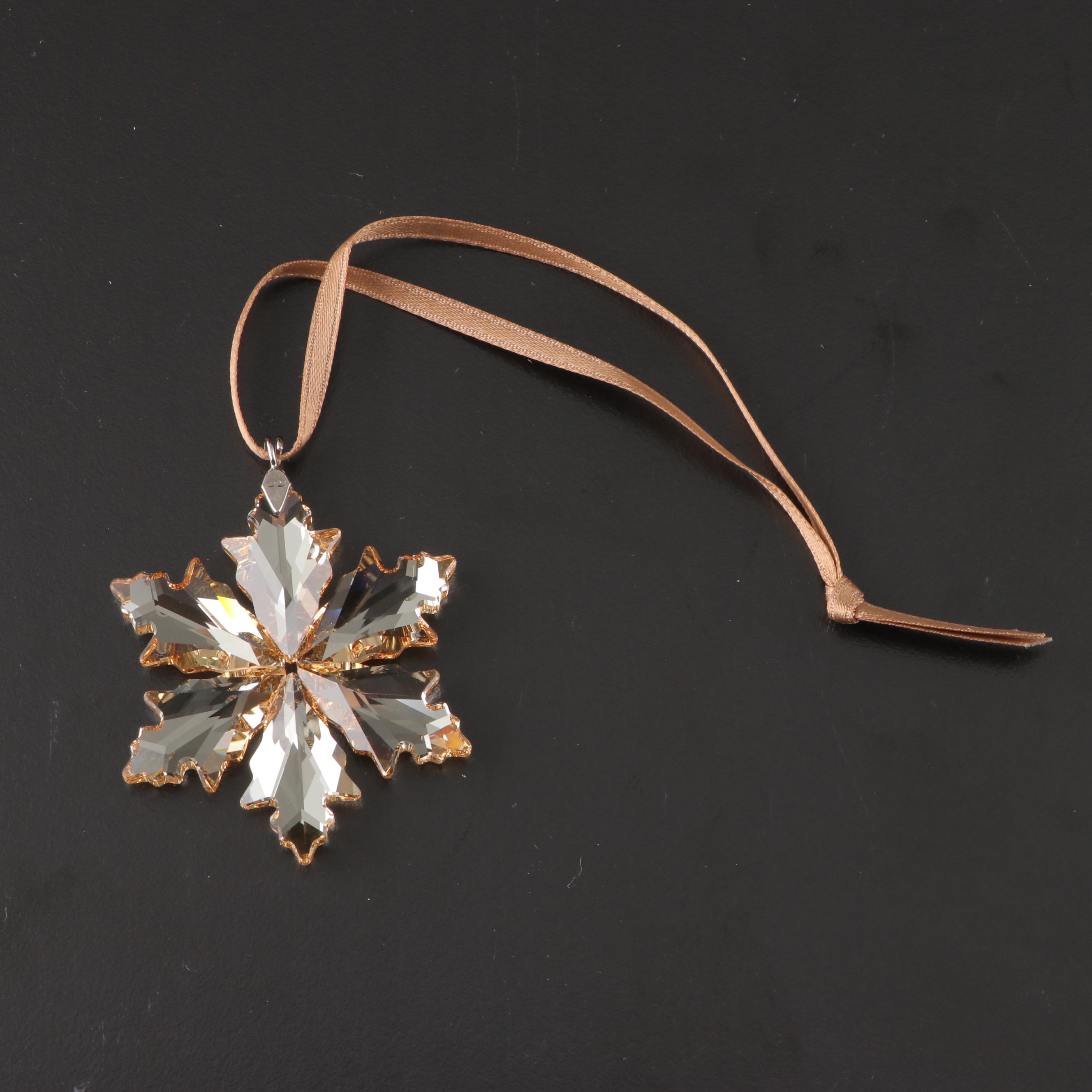 Swarovski Crystal Ornament Collection with SCS Annual Ornaments