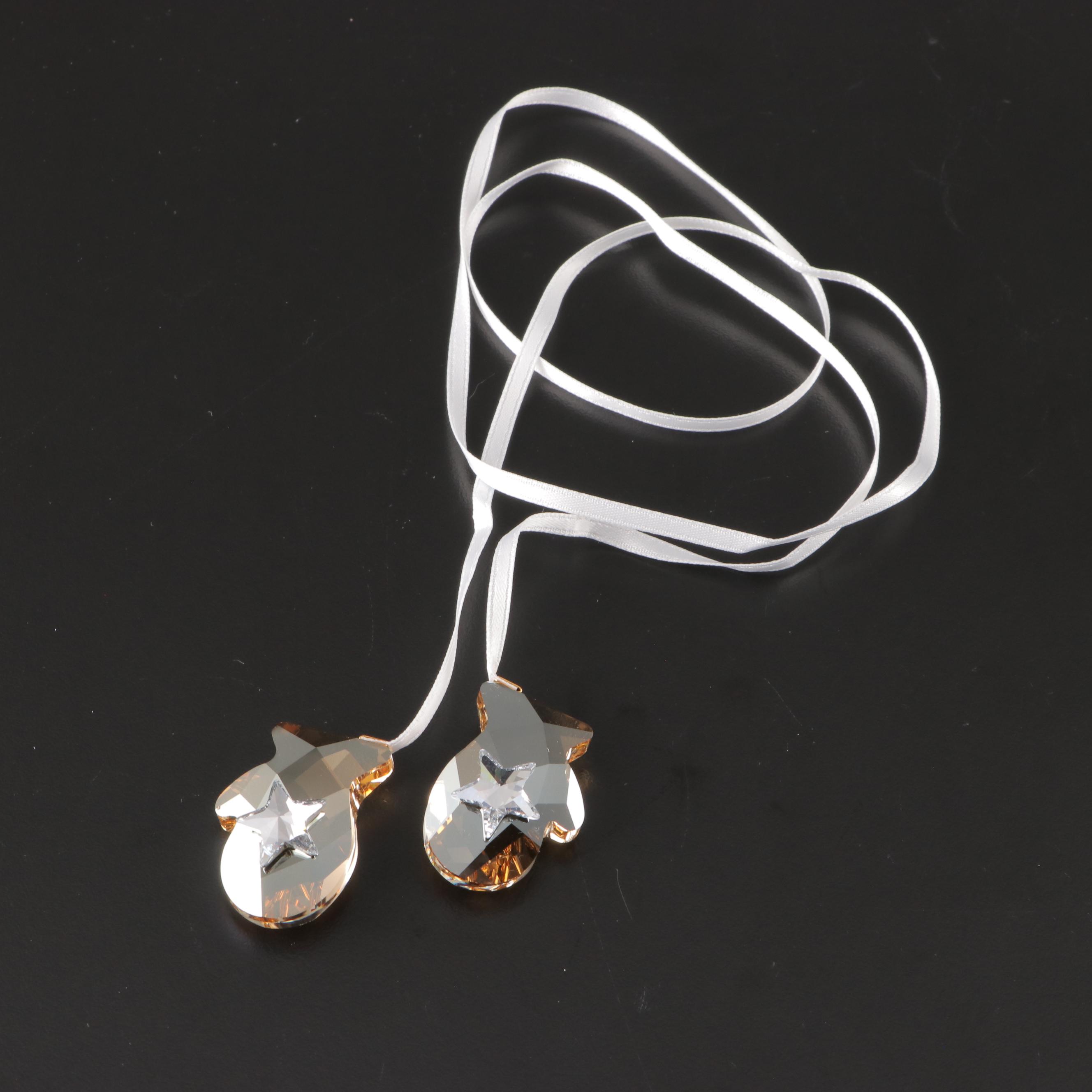 Swarovski Crystal Ornament Collection with SCS Annual Ornaments