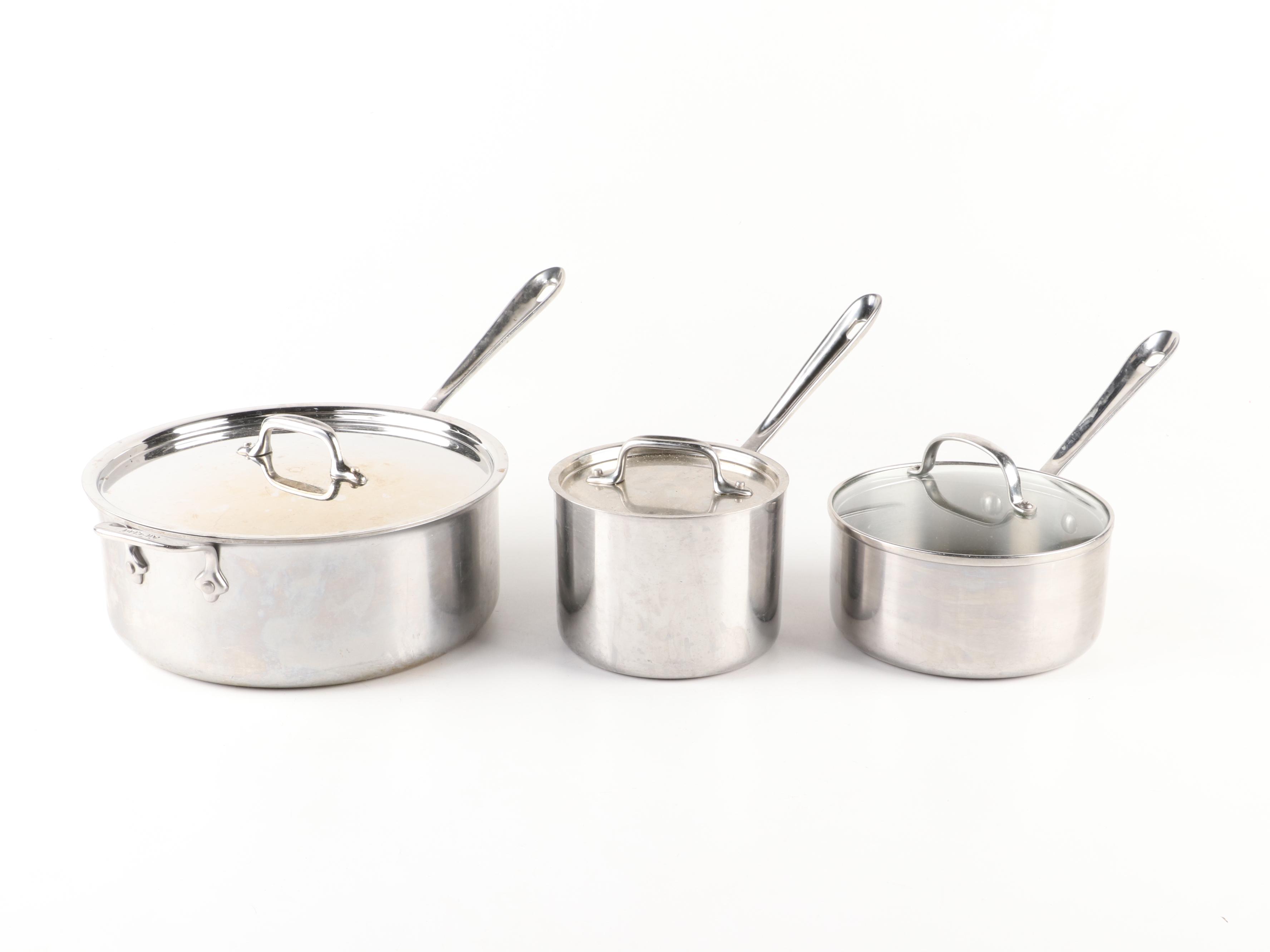 All-Clad Pots and Pans
