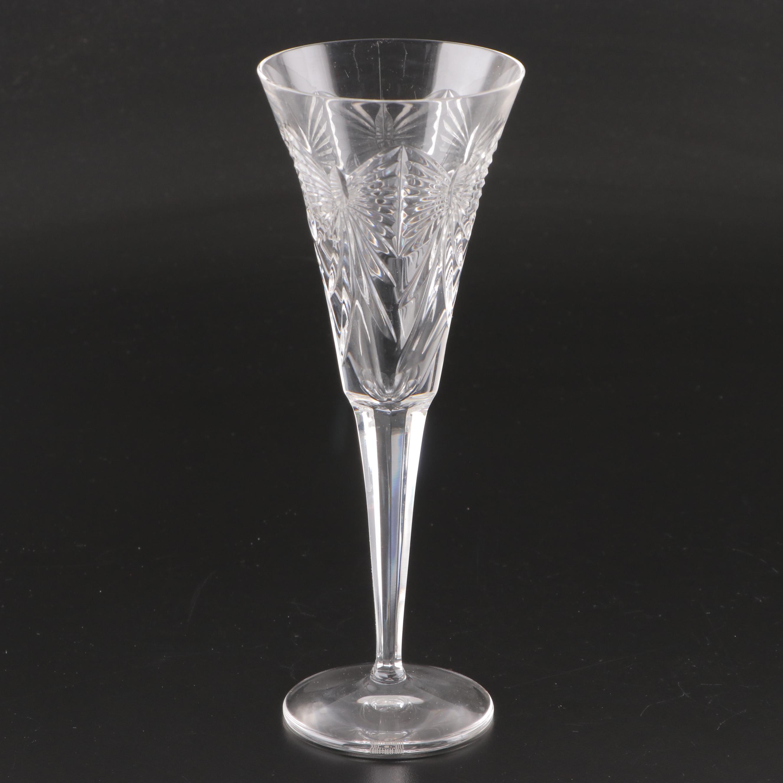 Waterford Millennium Collection "Happiness" Toasting Flutes