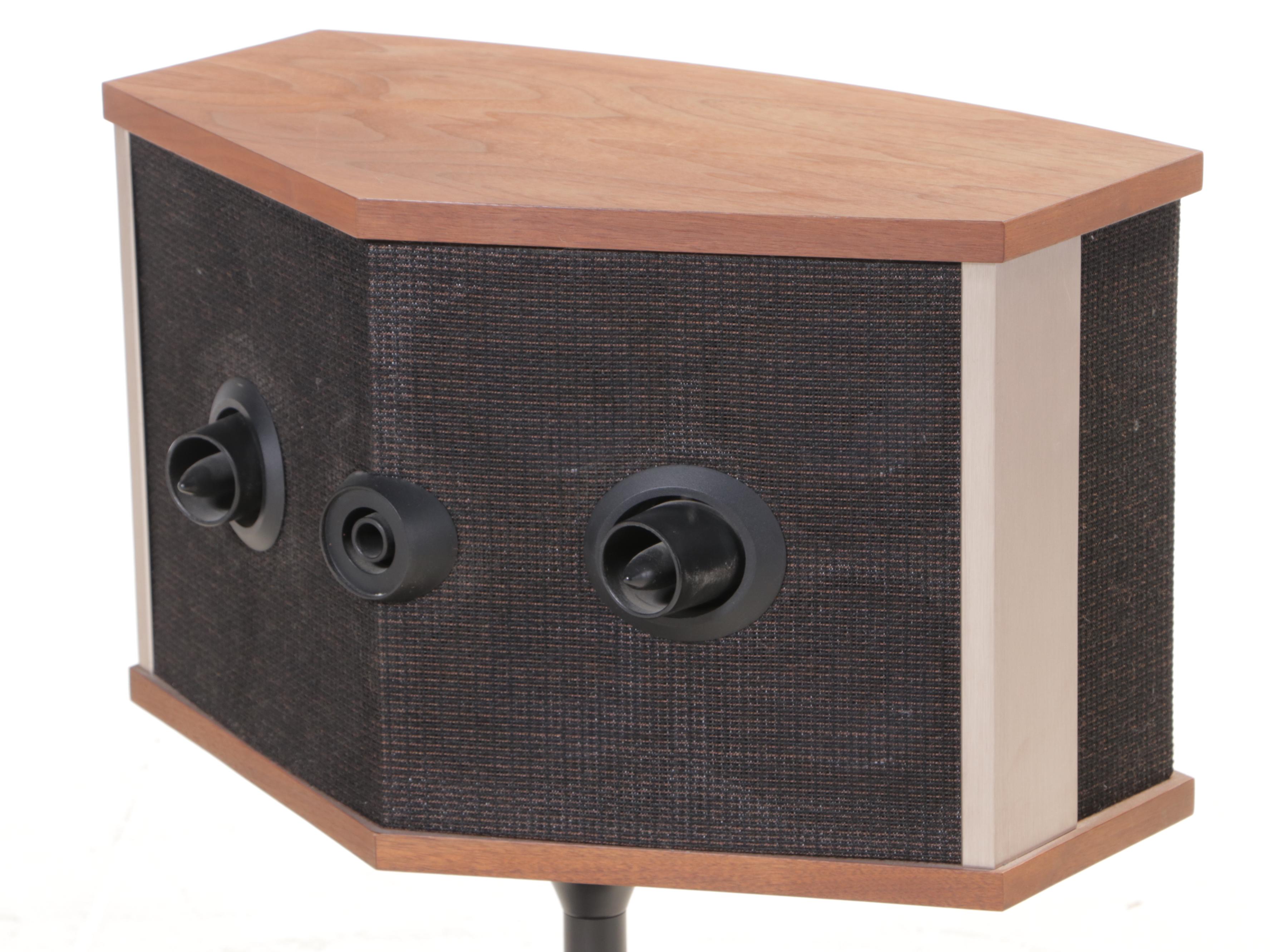 Pair of Bose "901 Series V" Speakers with Tulip Pedestals, Late 20th Century