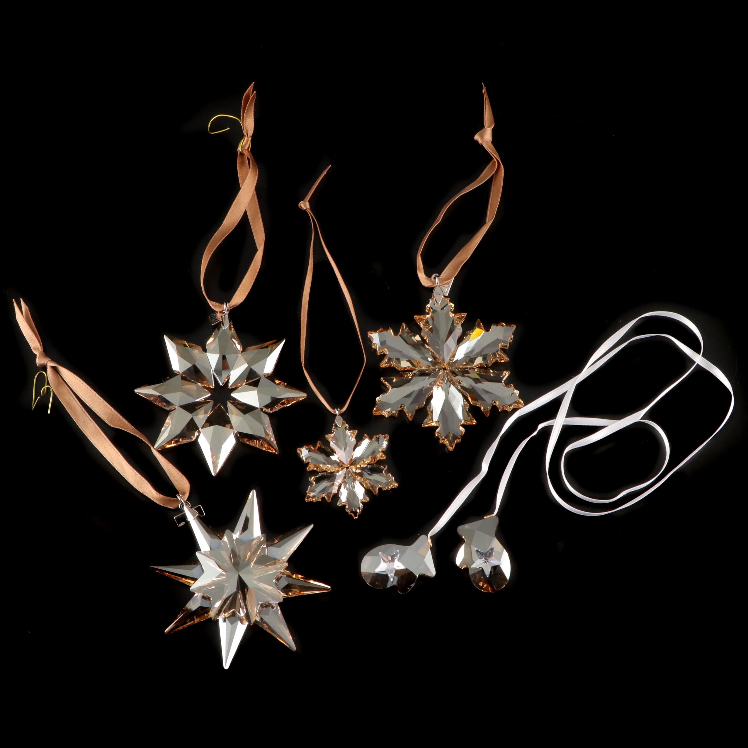 Swarovski Crystal Ornament Collection with SCS Annual Ornaments