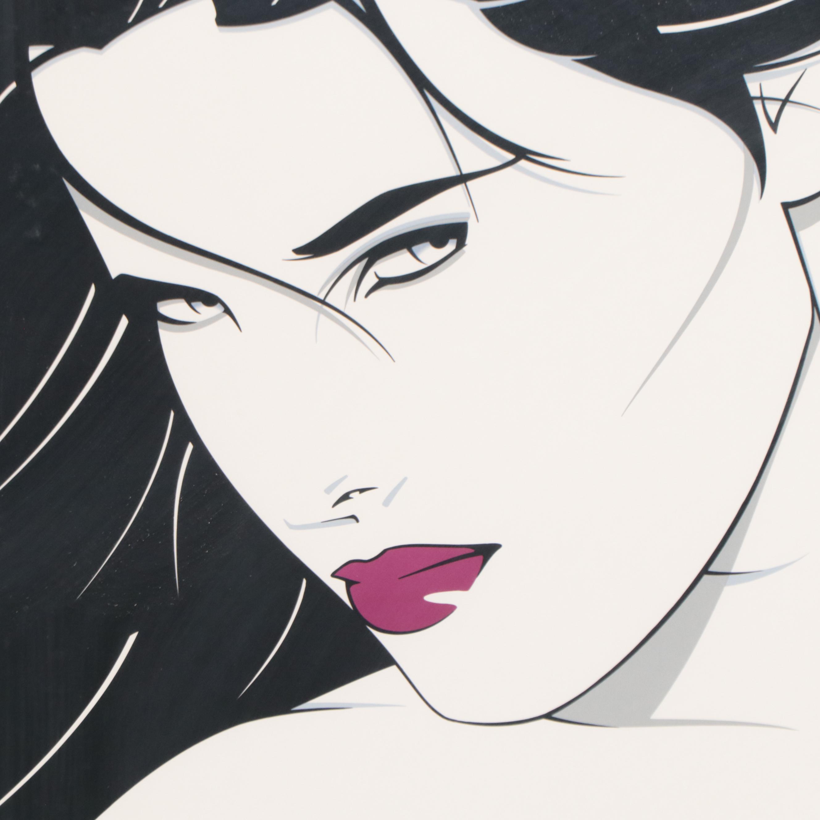 Lithograph Poster After Patrick Nagel, Circa 1980