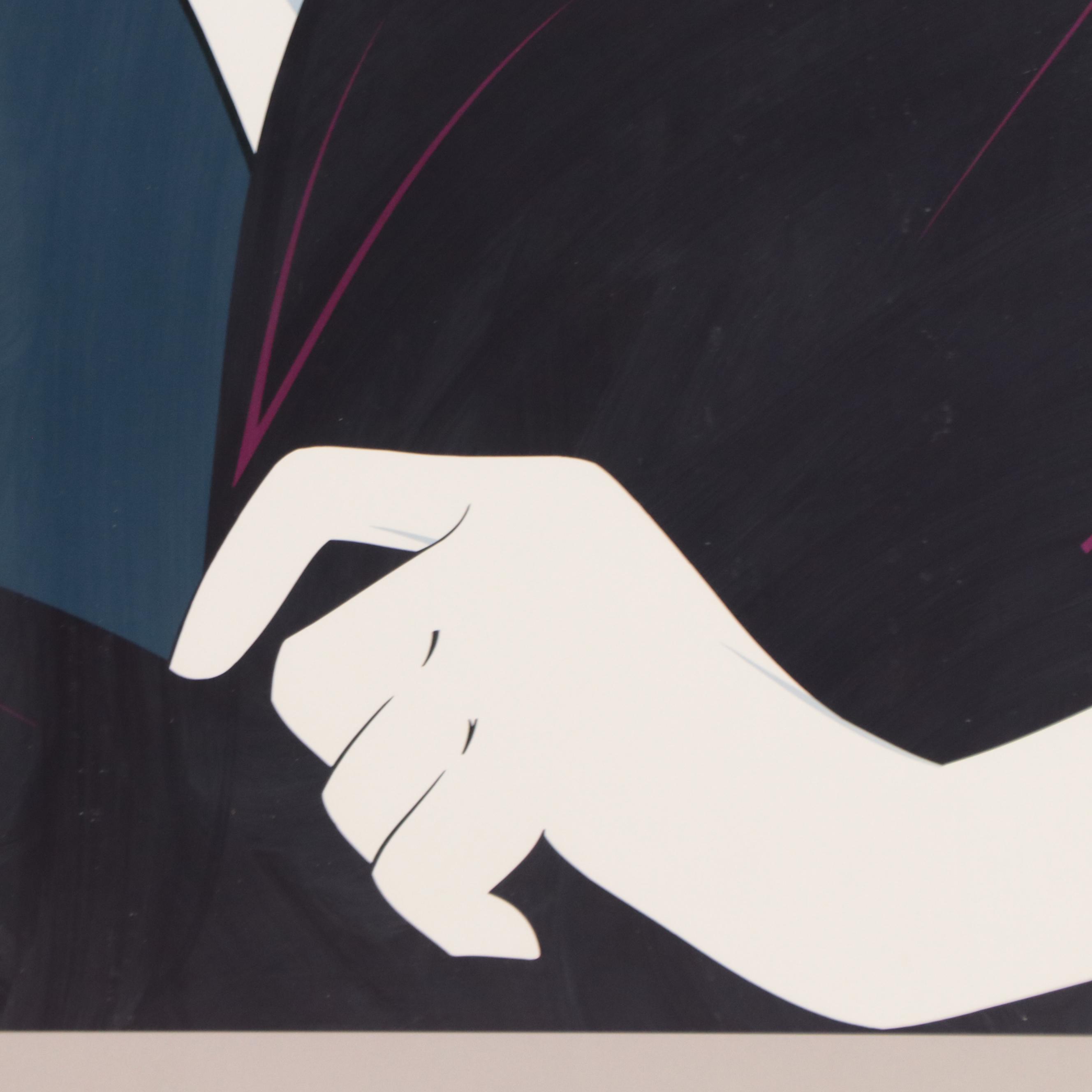 Lithograph Poster After Patrick Nagel, Circa 1980