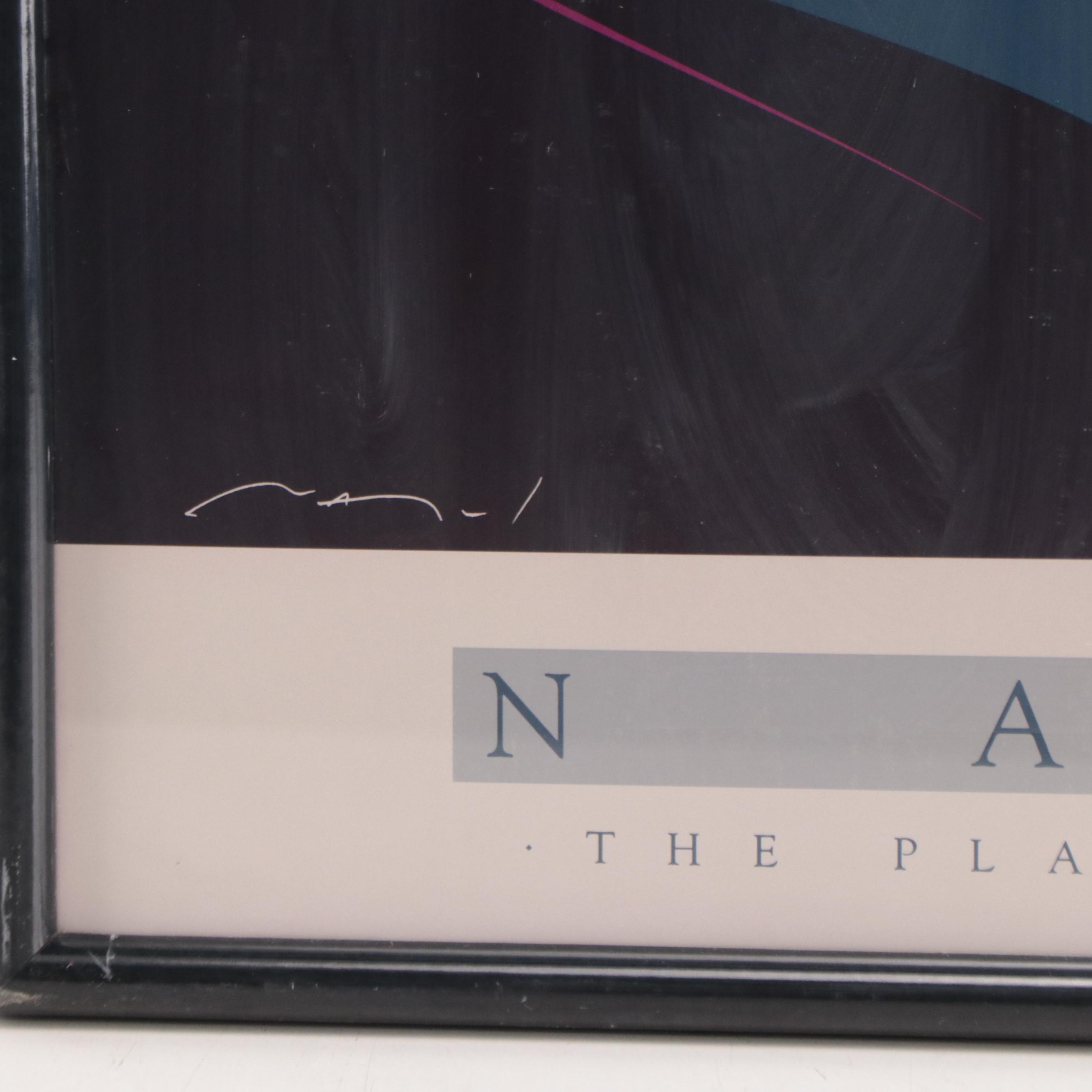 Lithograph Poster After Patrick Nagel, Circa 1980