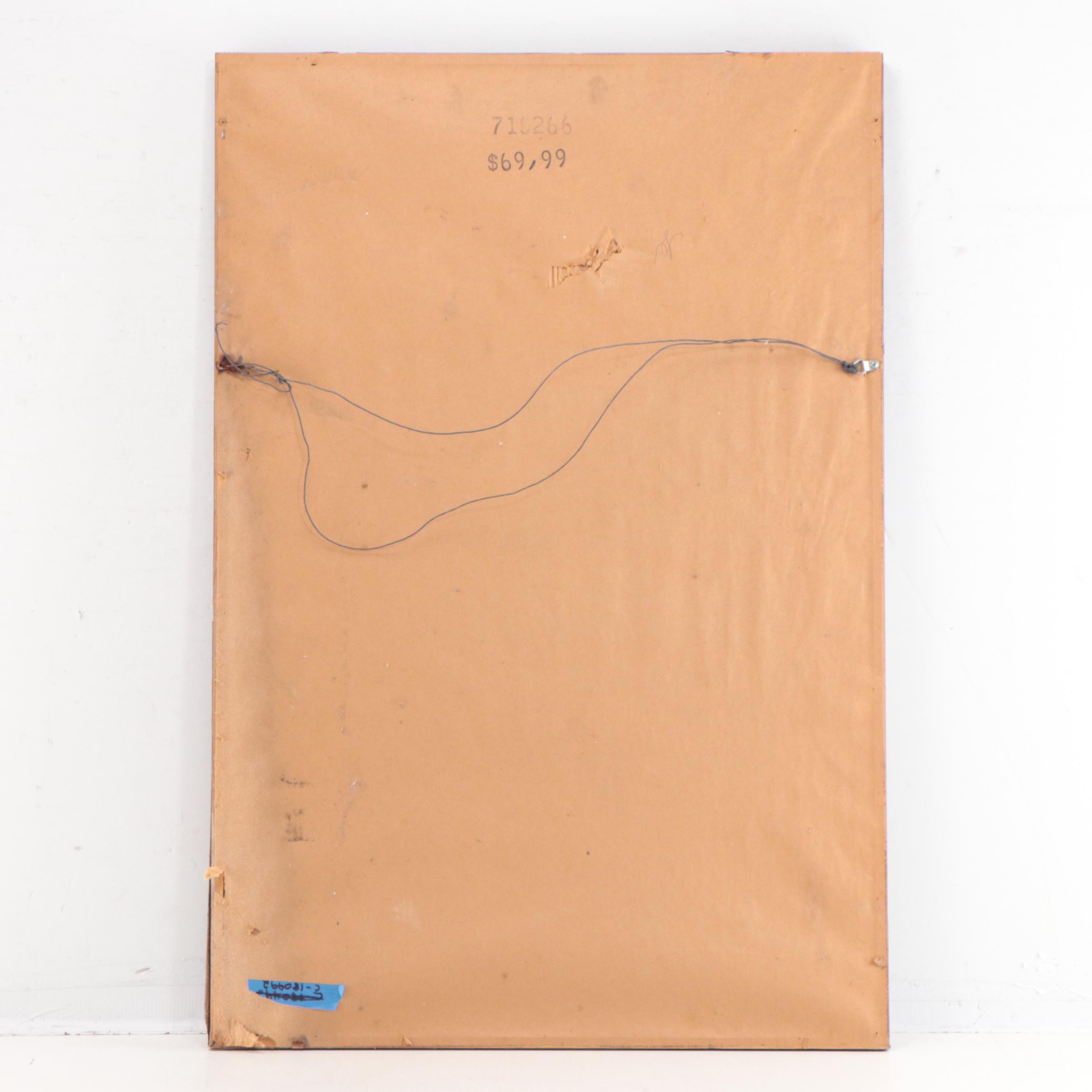 Lithograph Poster After Patrick Nagel, Circa 1980