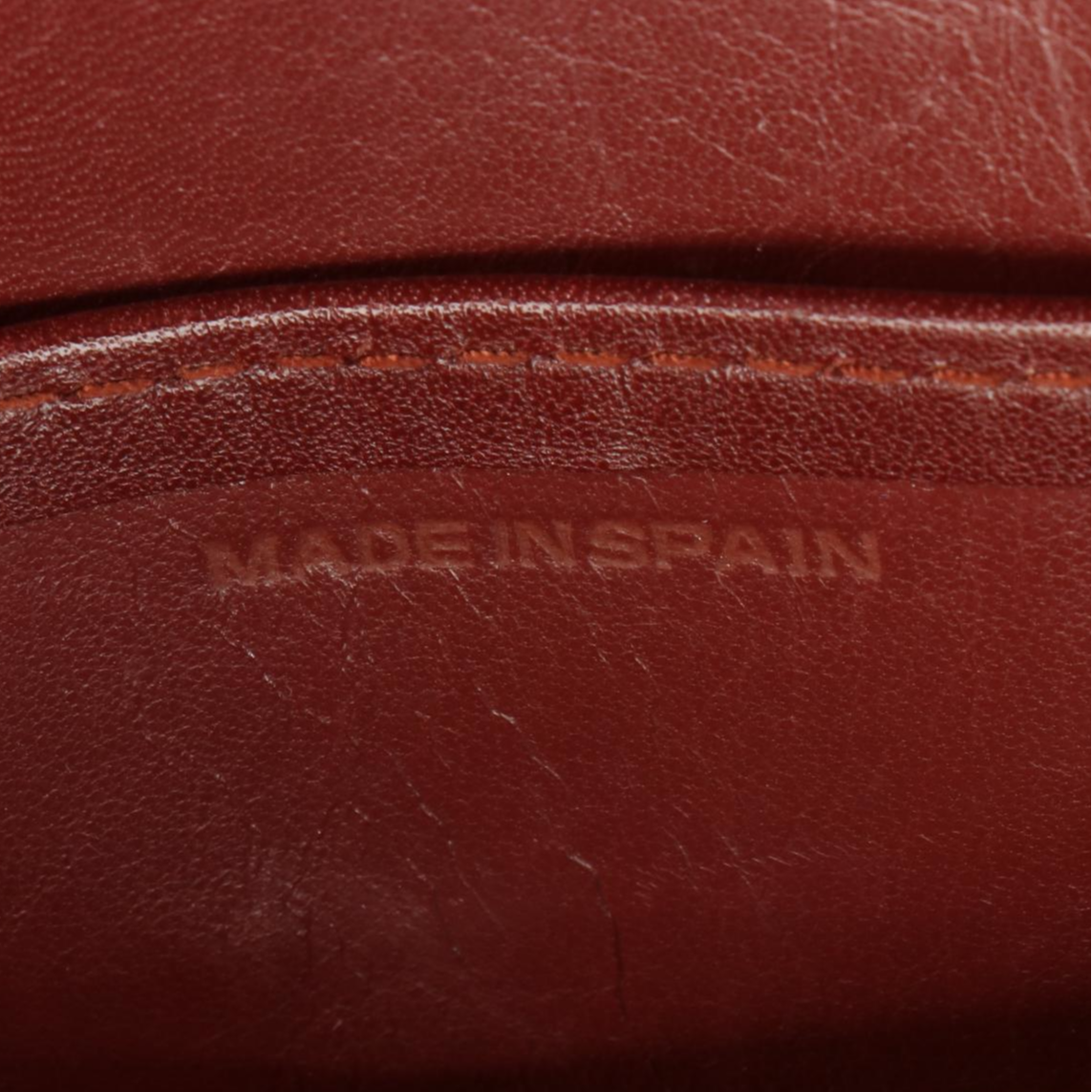 Cartier Must de Cartier Laptop/Briefcase Bag in Burgundy Leather