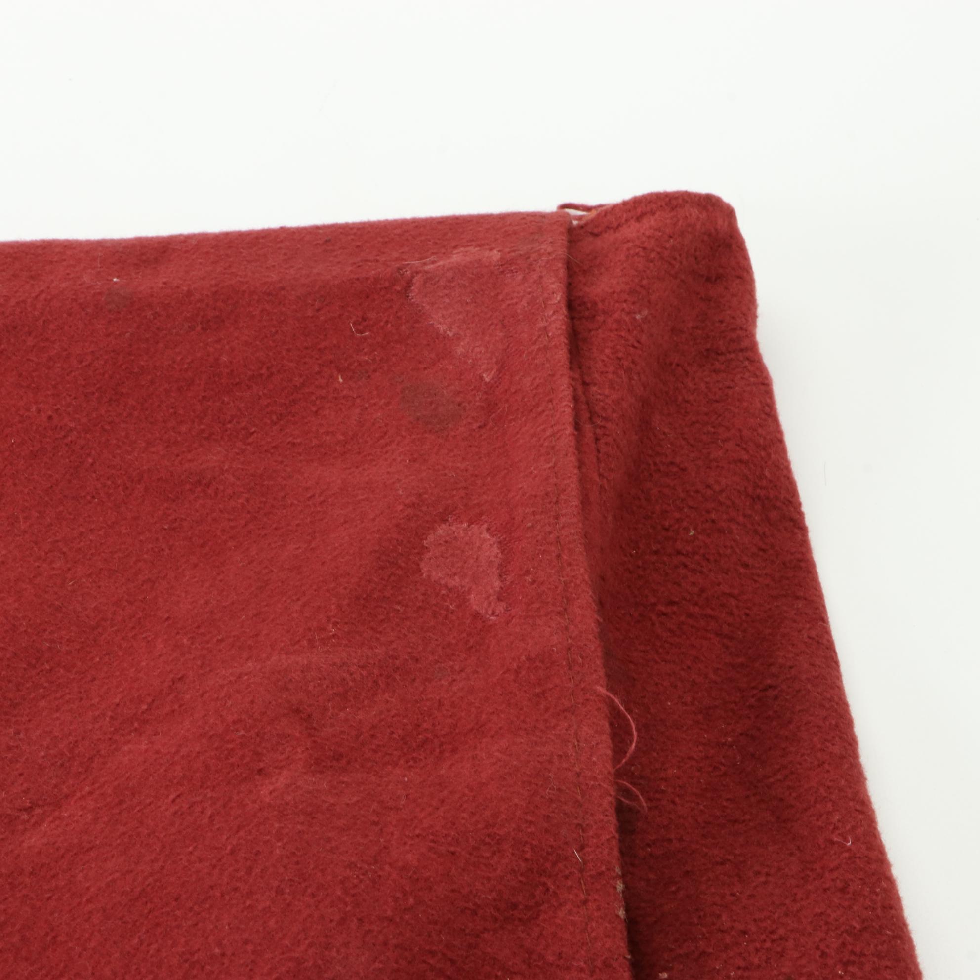 Cartier Must de Cartier Laptop/Briefcase Bag in Burgundy Leather