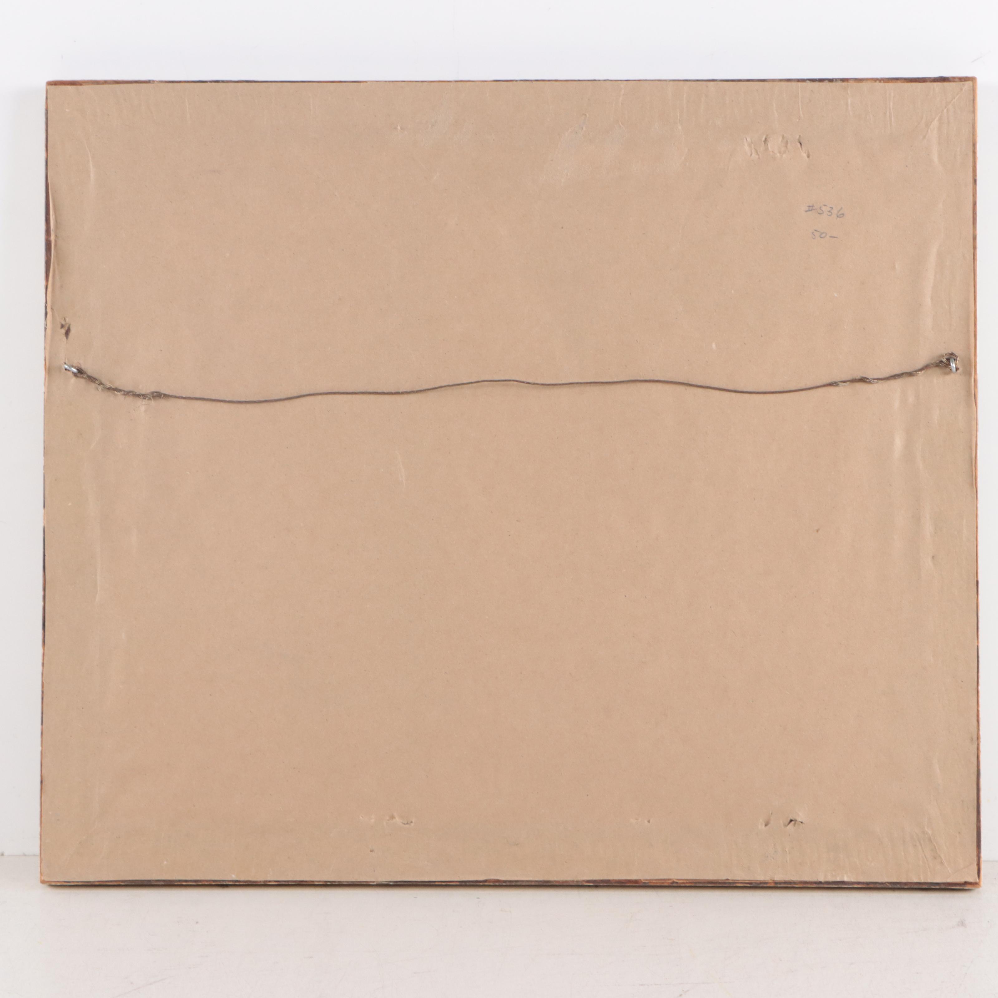 Lake Landscape Watercolor Painting