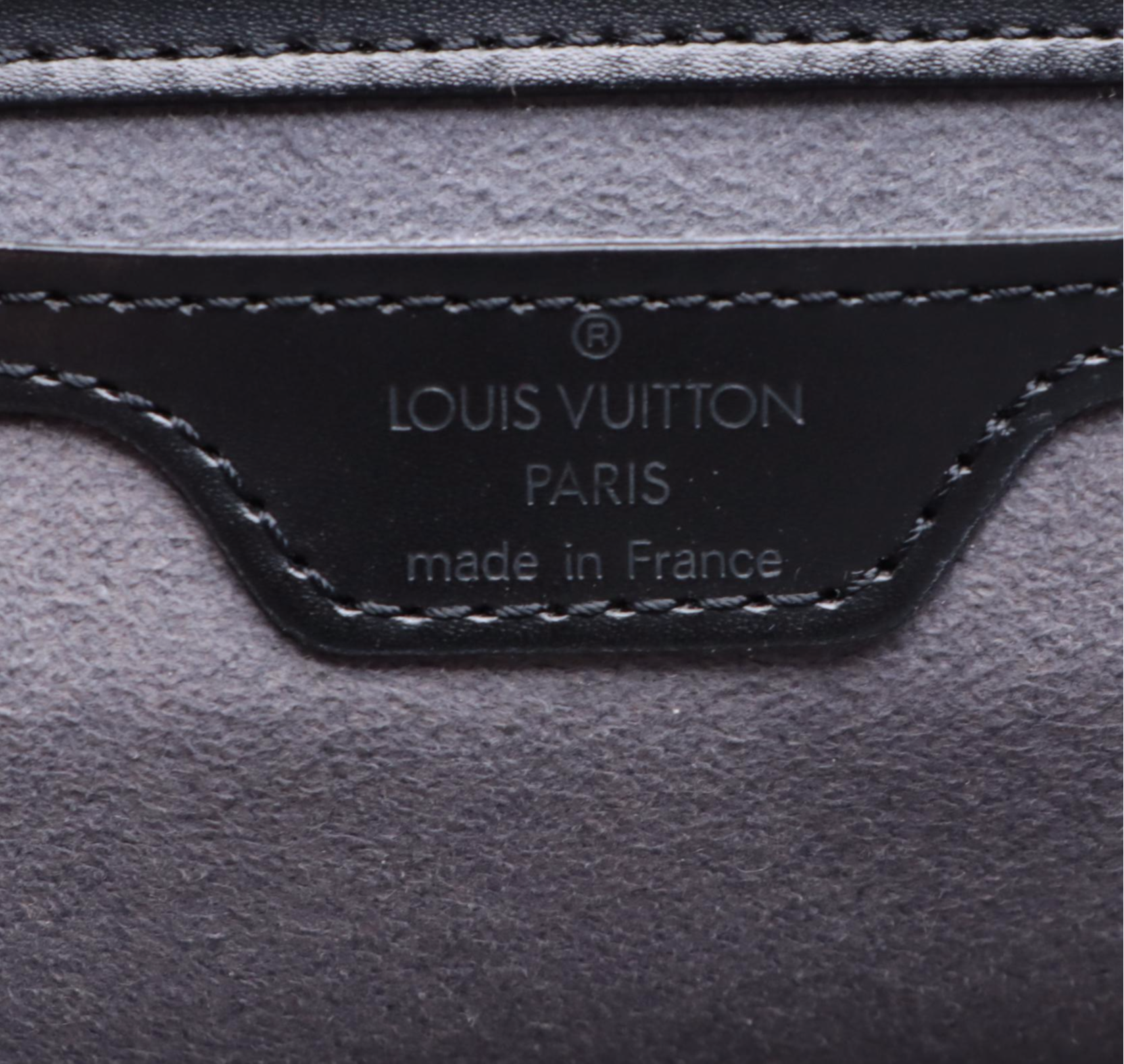 Louis Vuitton Saint Jacques PM Bag in Black Epi Leather