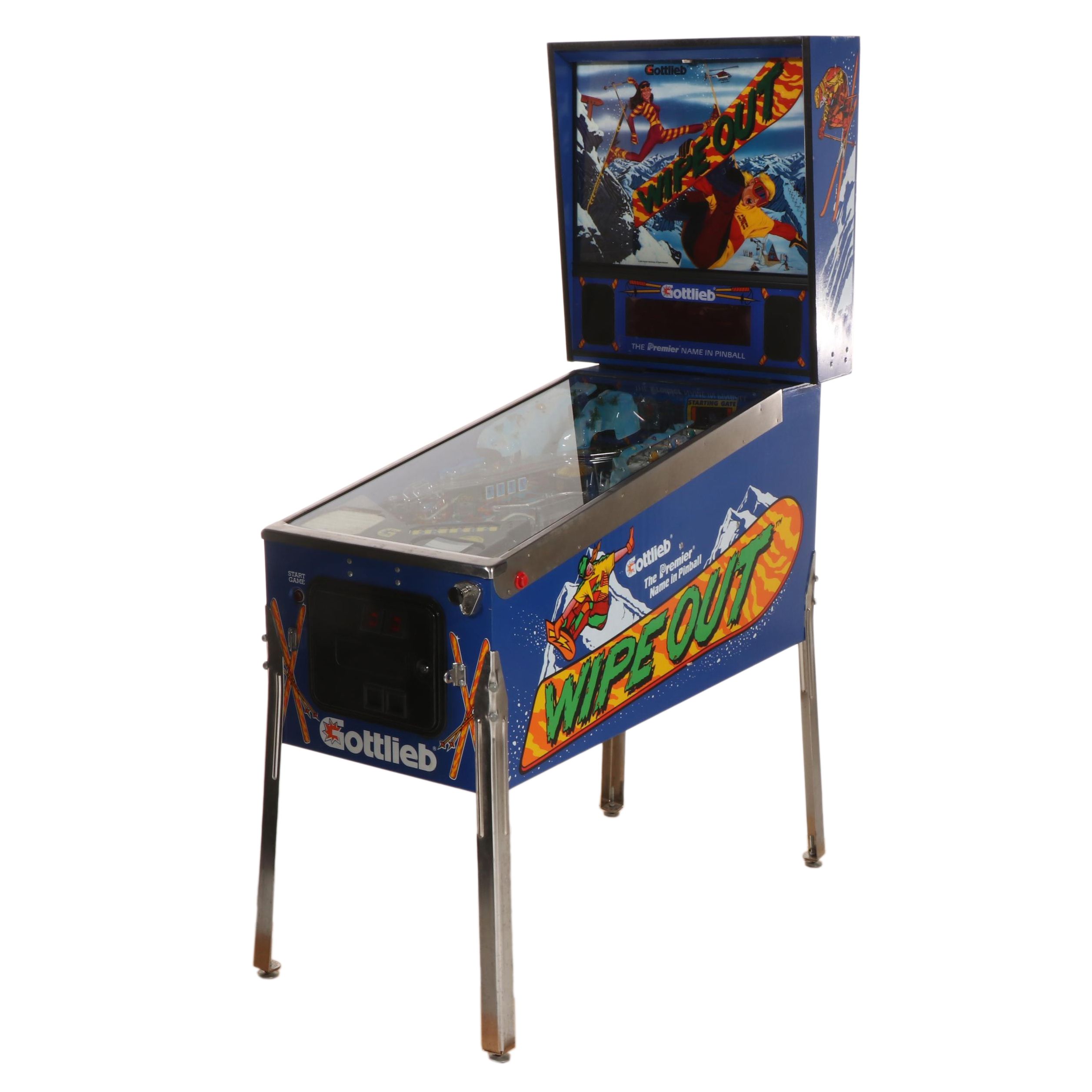 Gottlieb "Wipe Out" Pinball Machine