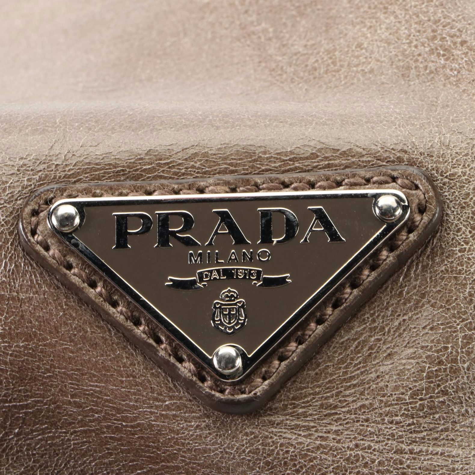 Prada Leather Tote Bag