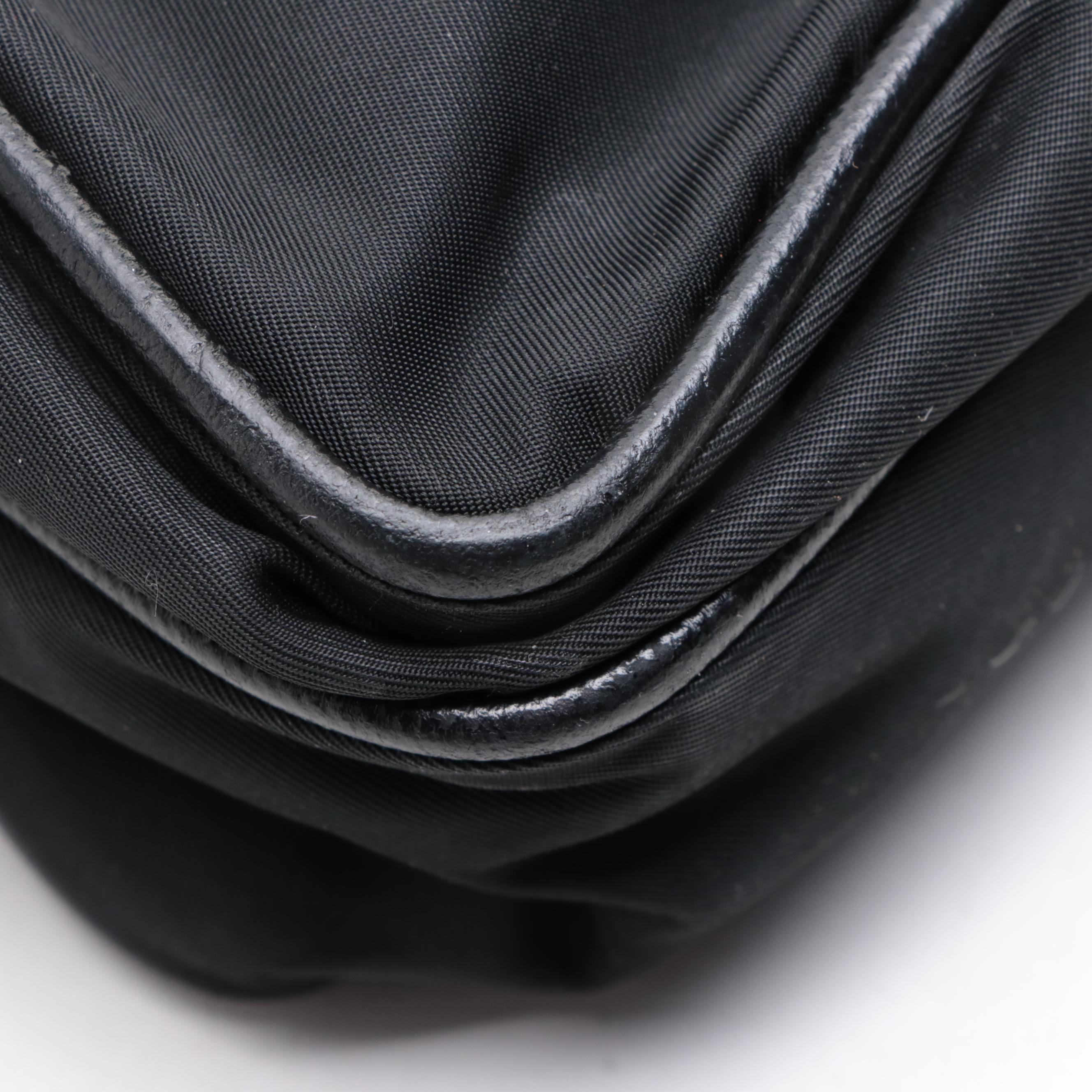 Prada Crossbody Bag in Tessuto Nylon and Saffiano Leather