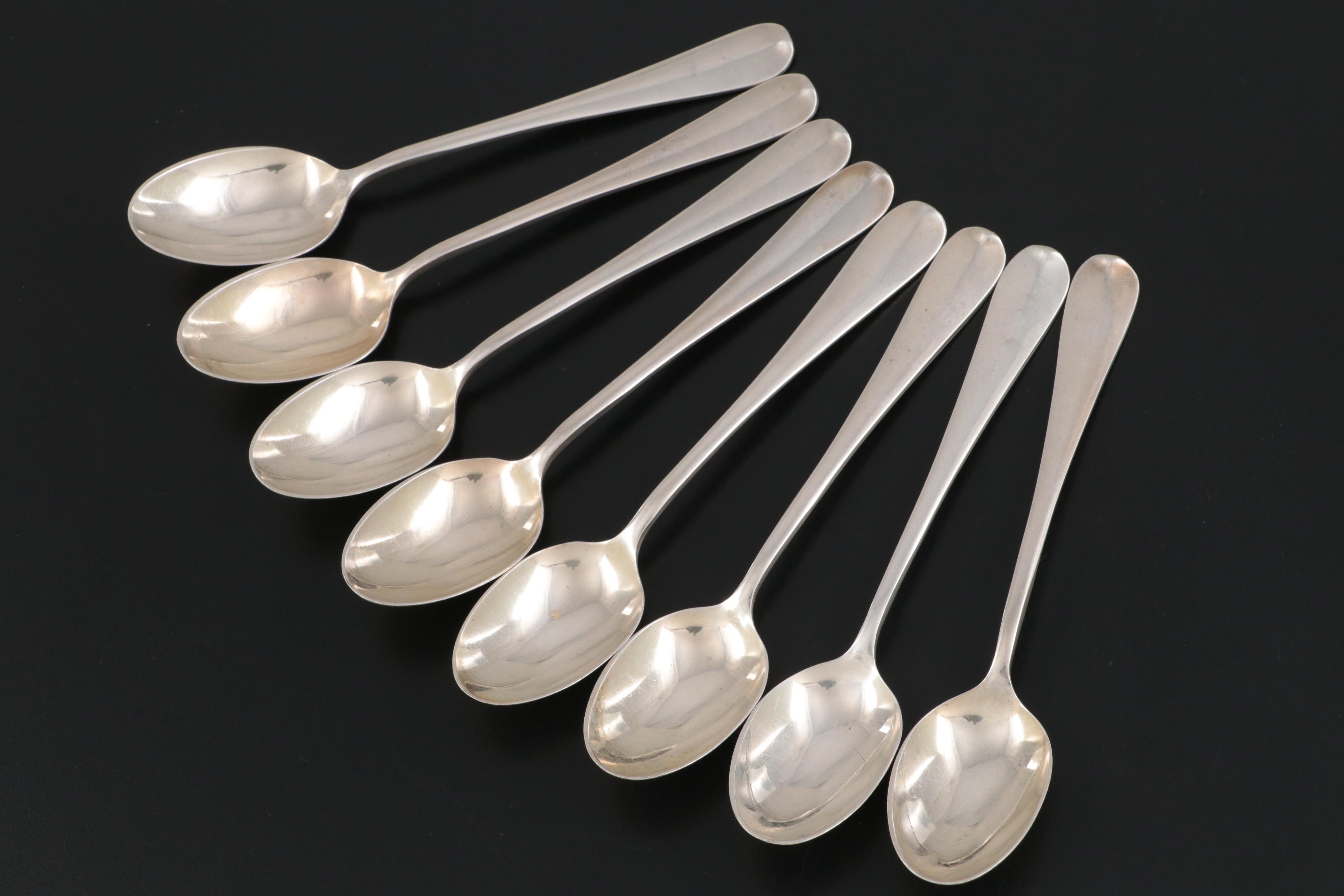 Stieff Sterling Silver Williamsburg Restoration "Queen Anne" Spoons