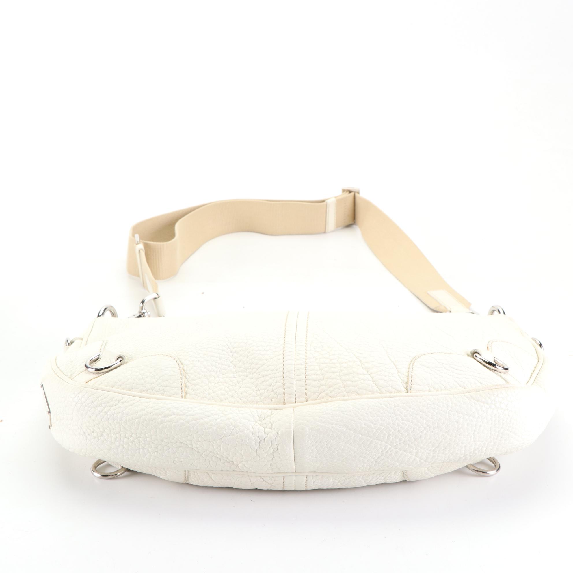 Prada Crossbody D-Ring Bag in Grained Leather