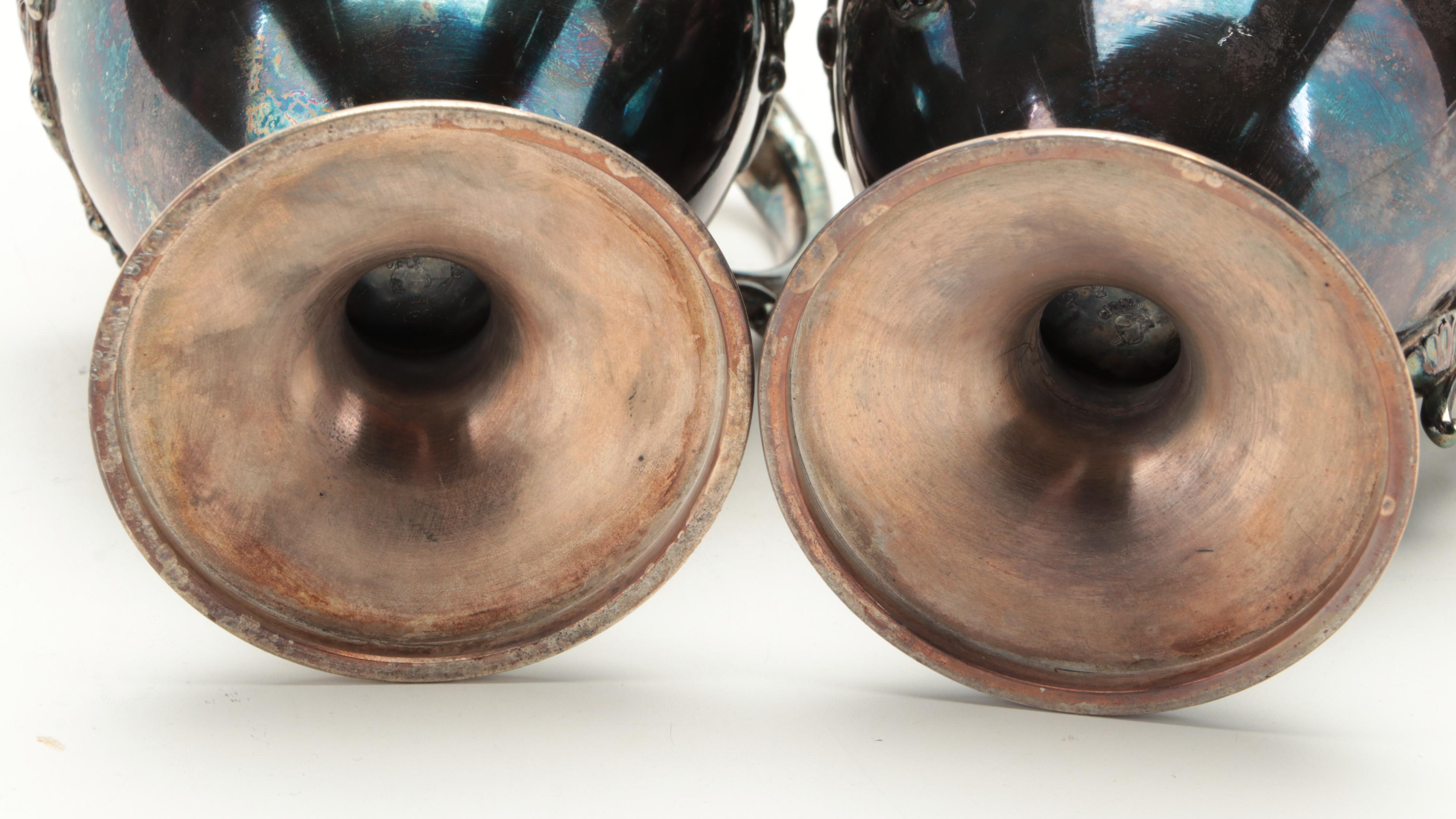 Homan Silver Plate Tea Set, Early to Mid-20th Century