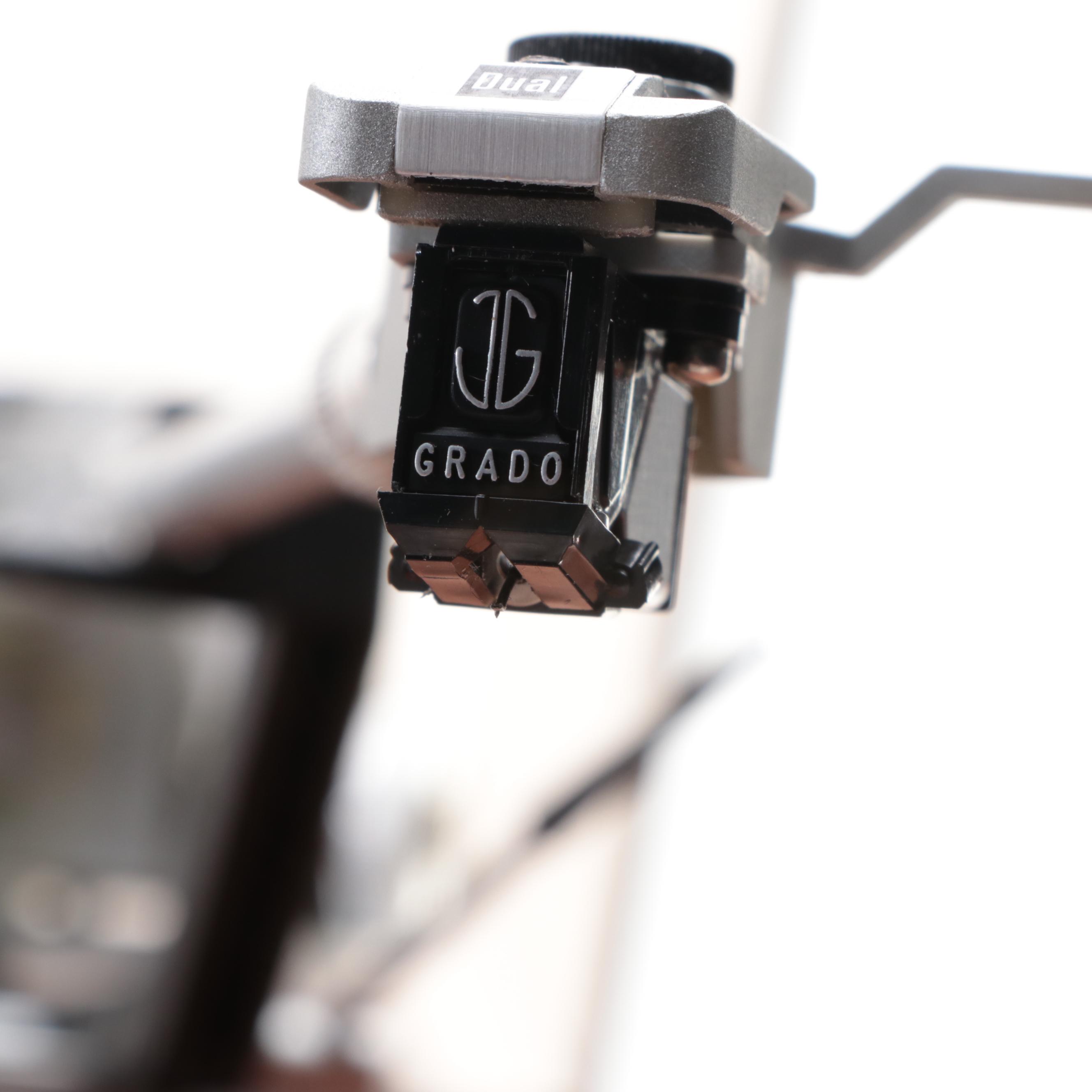 Sony CD Changer, Yamaha Receiver, and Dual Turntable