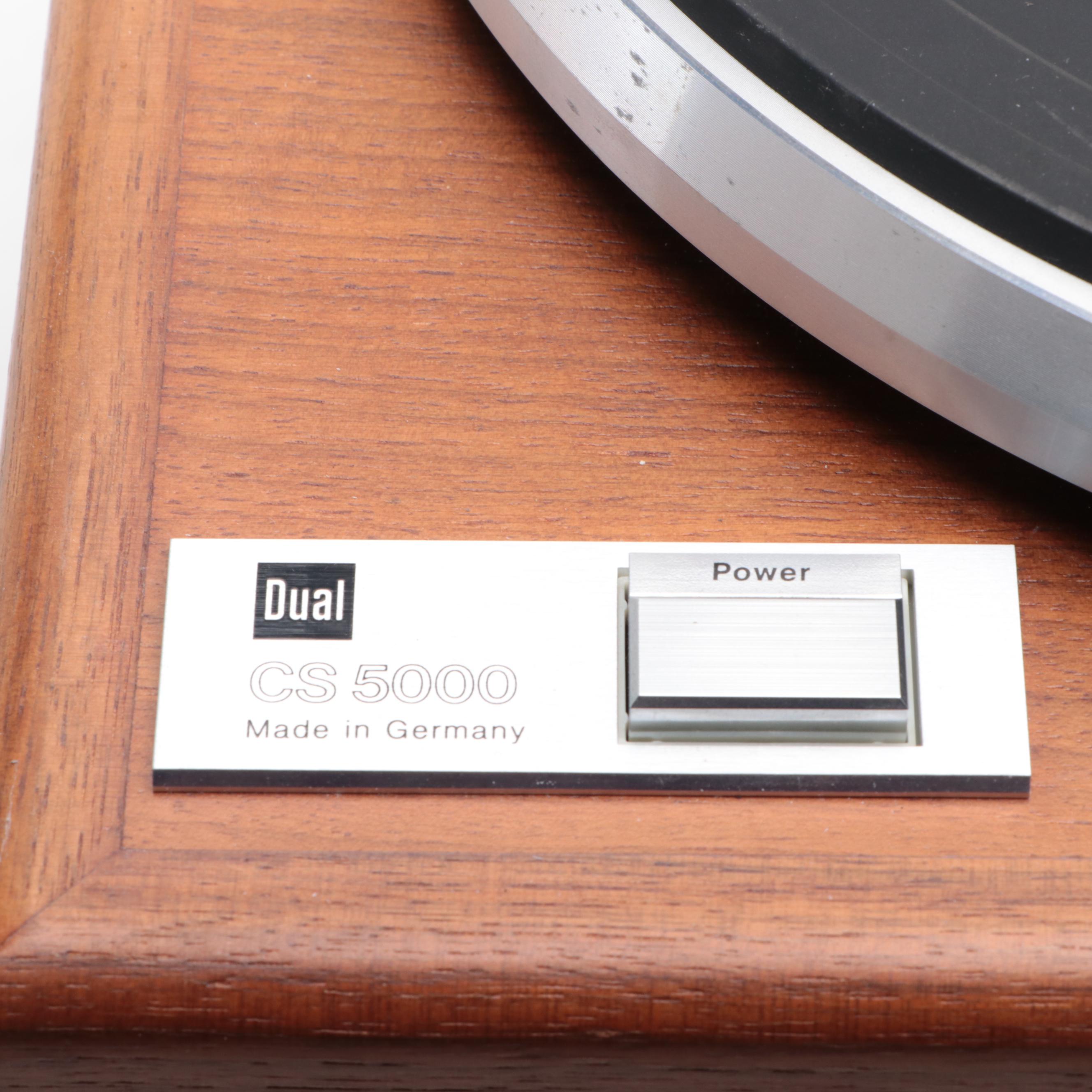 Sony CD Changer, Yamaha Receiver, and Dual Turntable