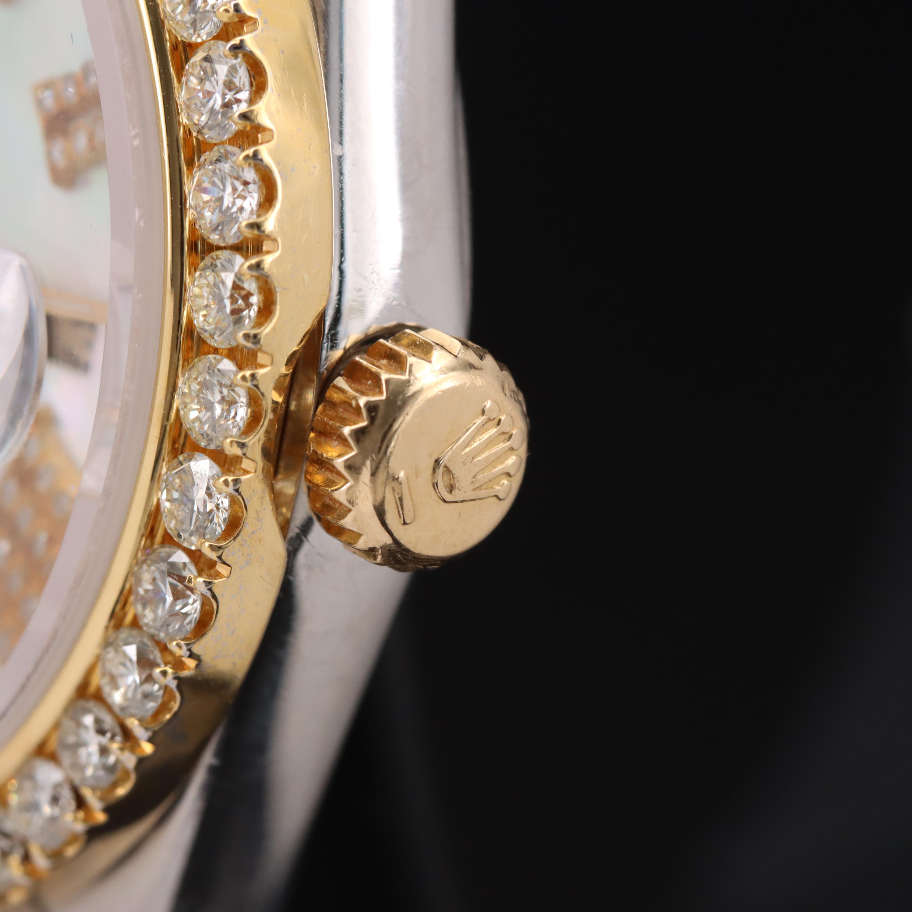 1984 Rolex 2.20 CTW Diamond Datejust Watch