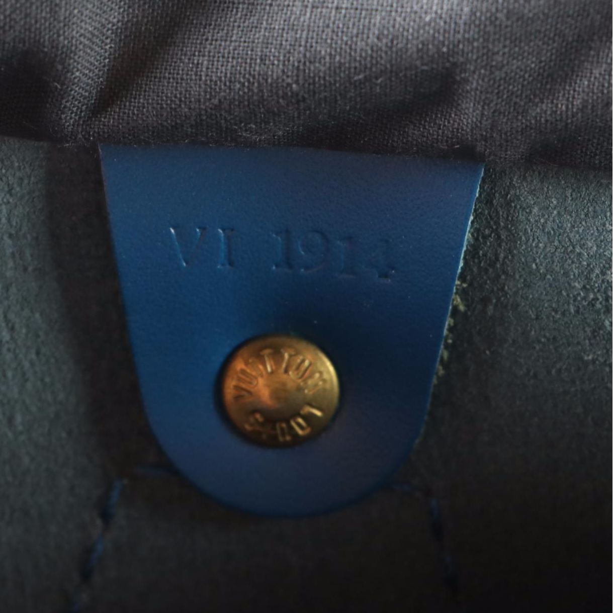 Louis Vuitton Speedy 25 in Toledo Blue Epi Leather