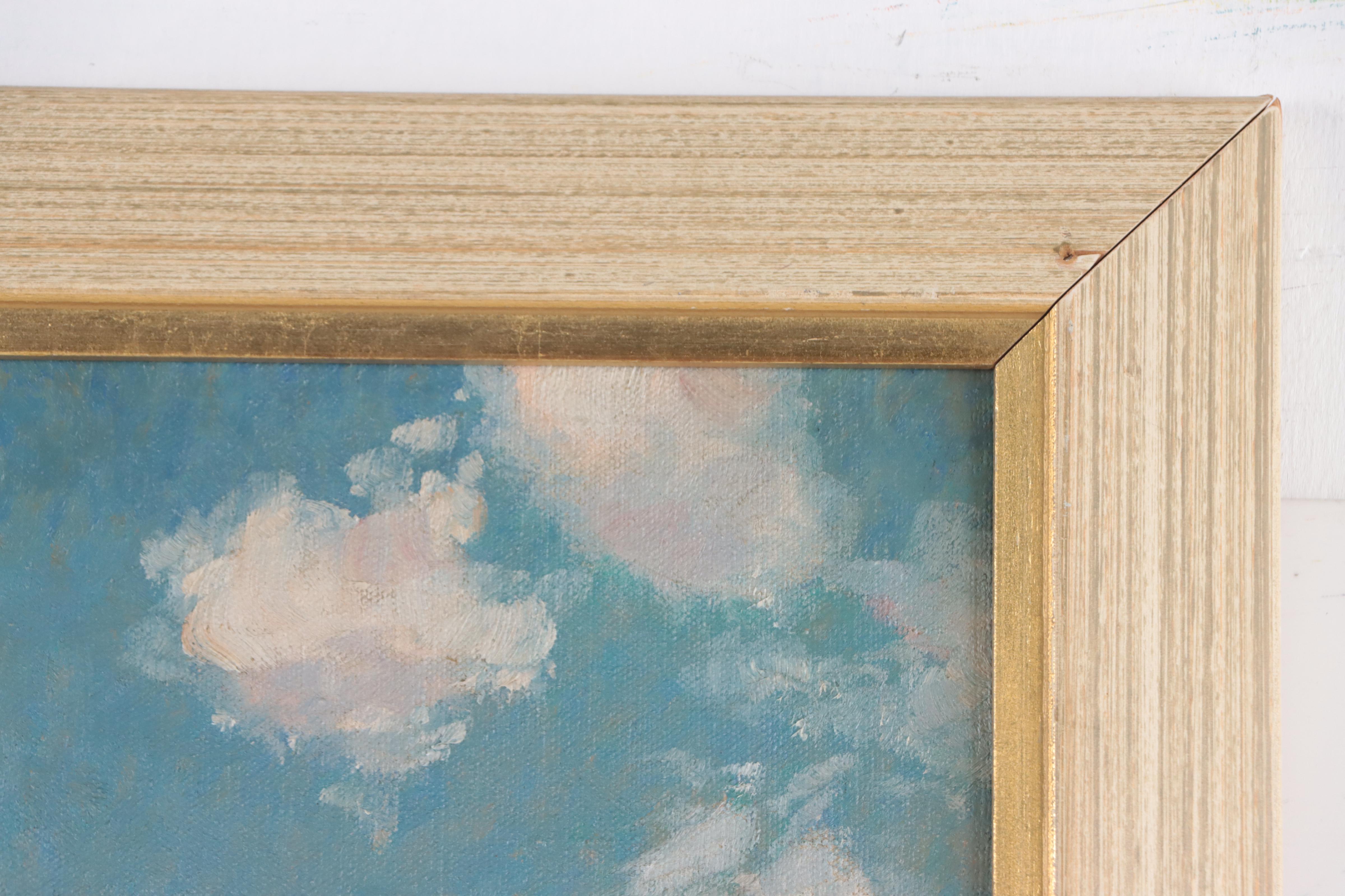 Oil Painting of Venetian Canal Scene