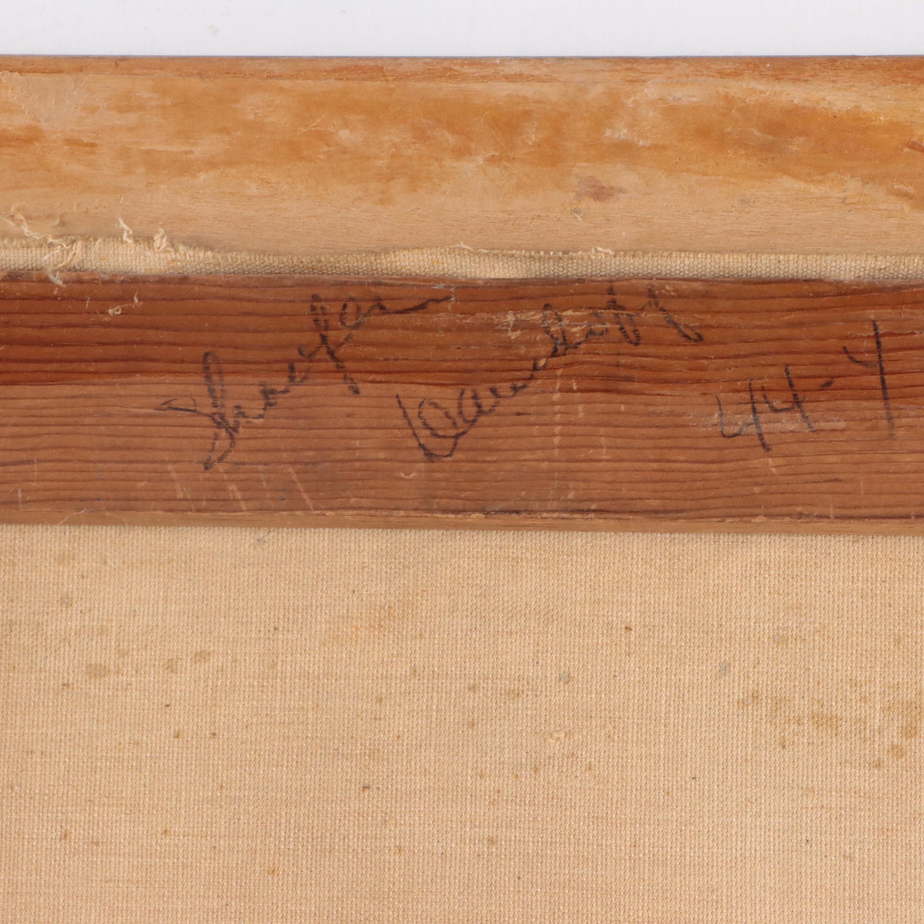 Oil Painting of Venetian Canal Scene