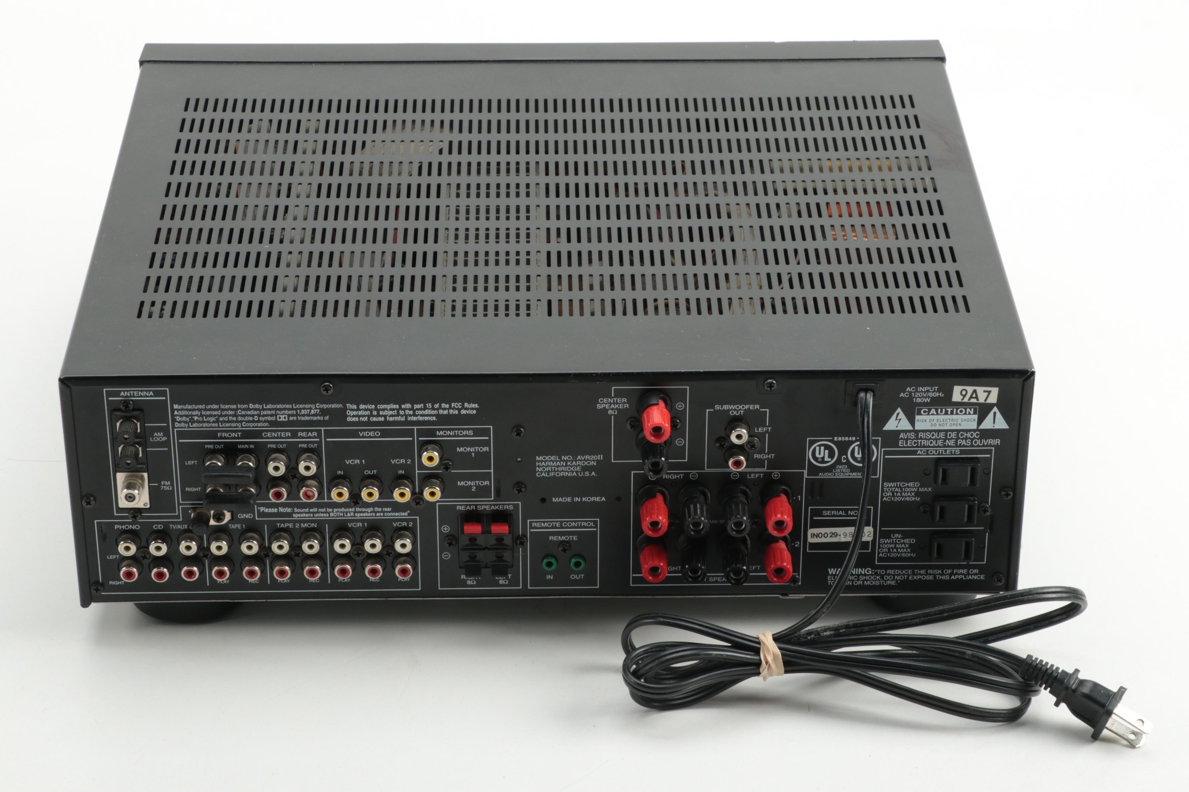 Harman Kardon Audio Video Receiver