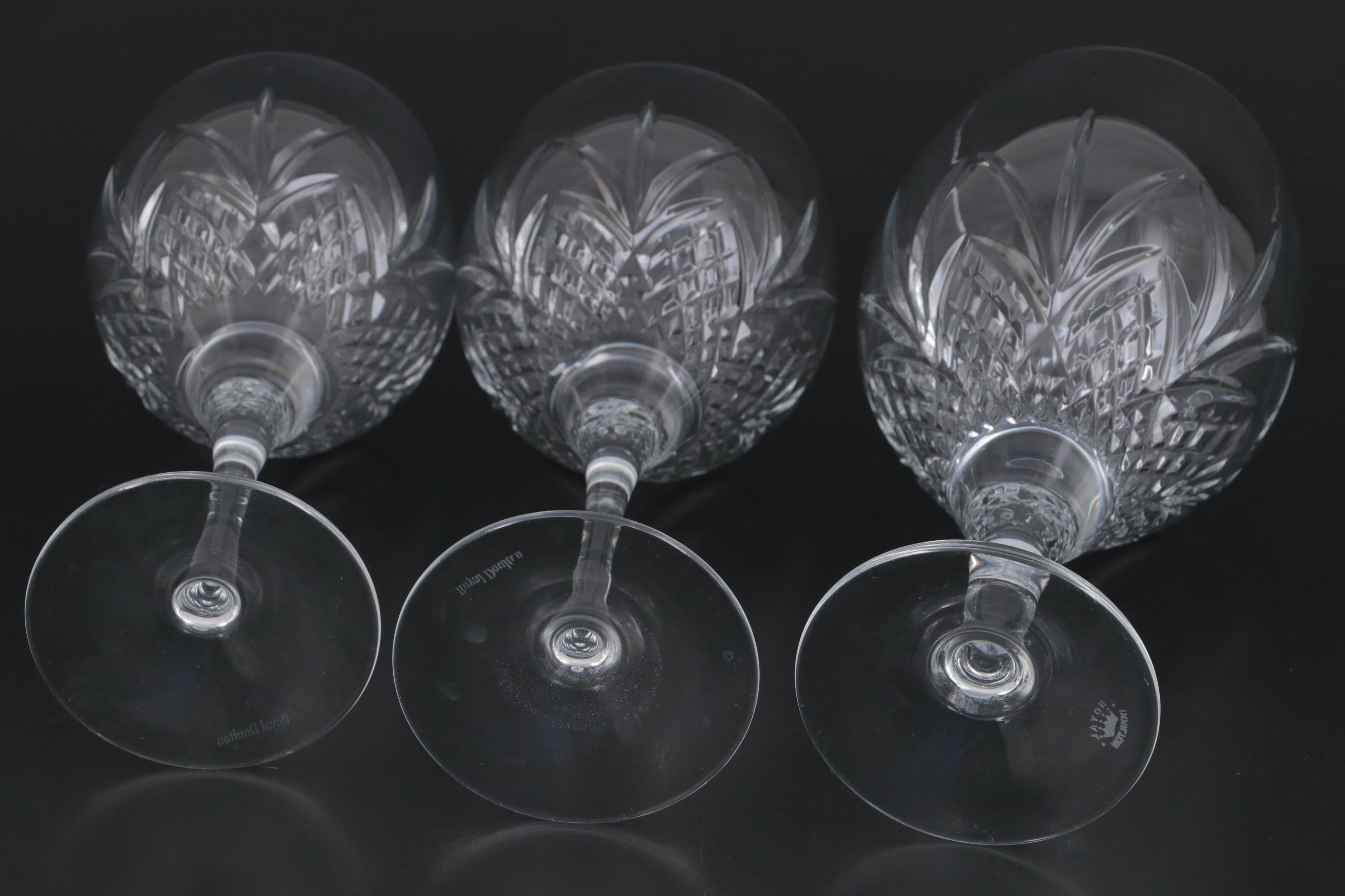Royal Doulton "Ascot" Crystal Stemware, 1993-1998