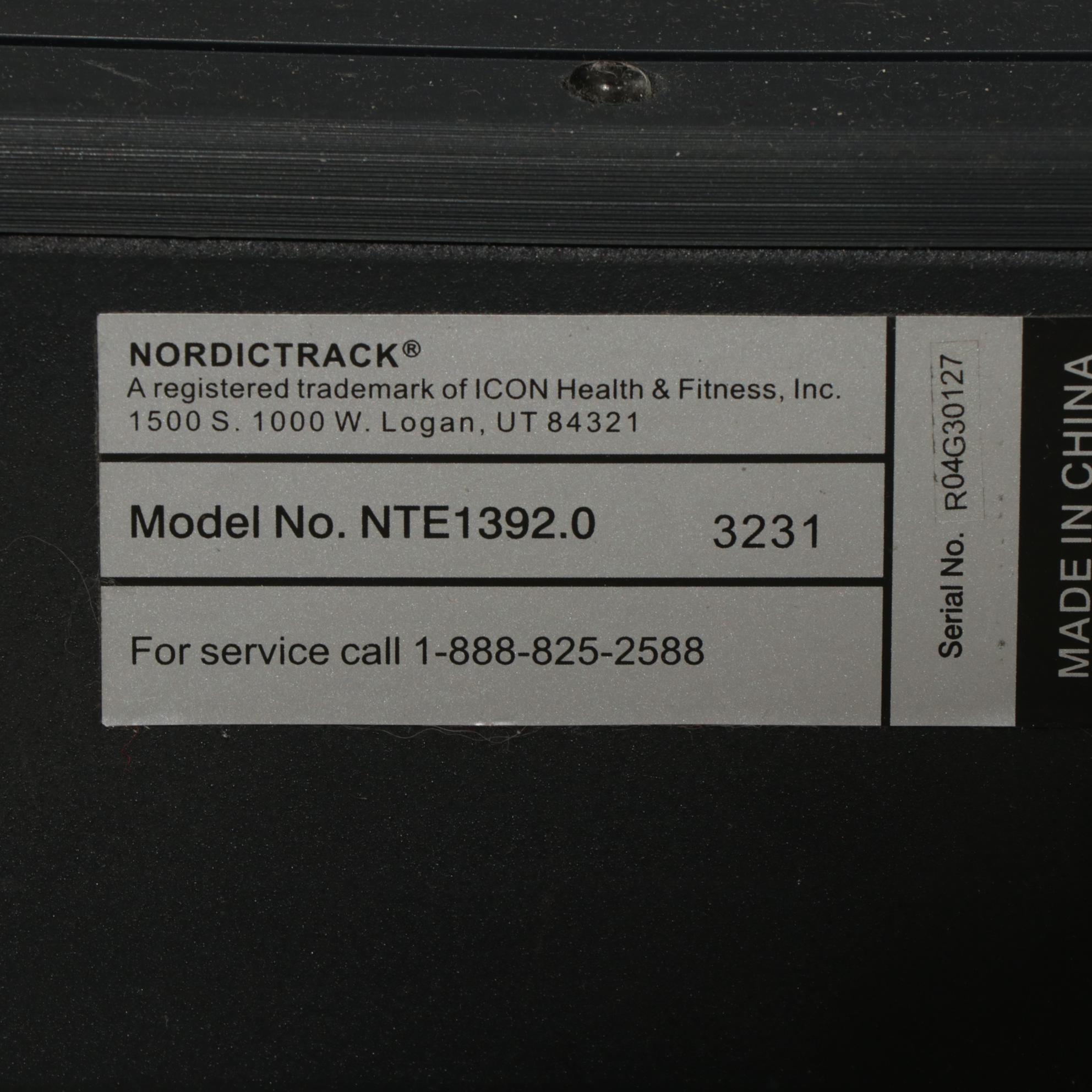 Nordic Track CX995 Elliptical Trainer, 21st Century