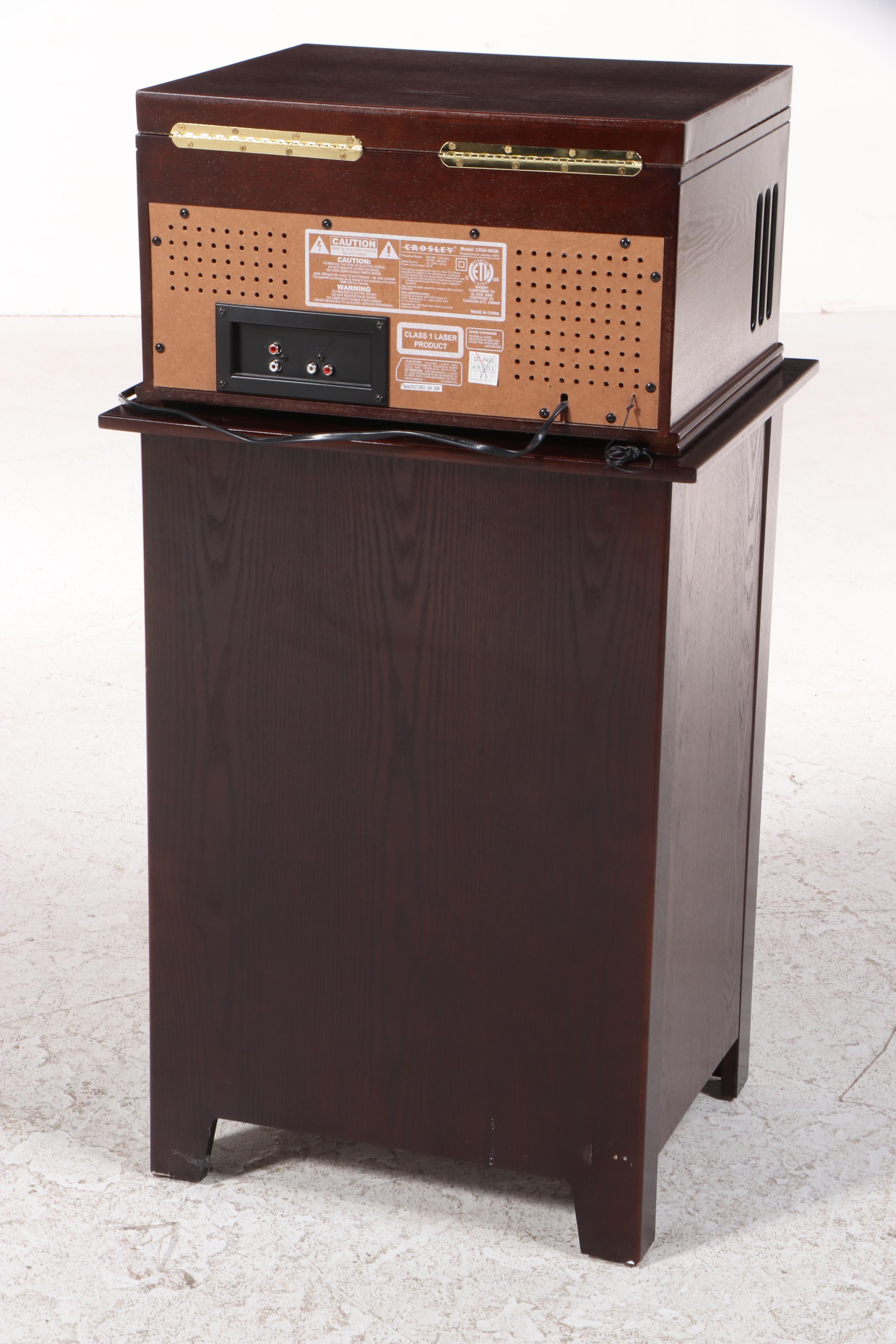 Crosley "CR24-003A" LP/Cassette to CD Audio Converter Plus Stand