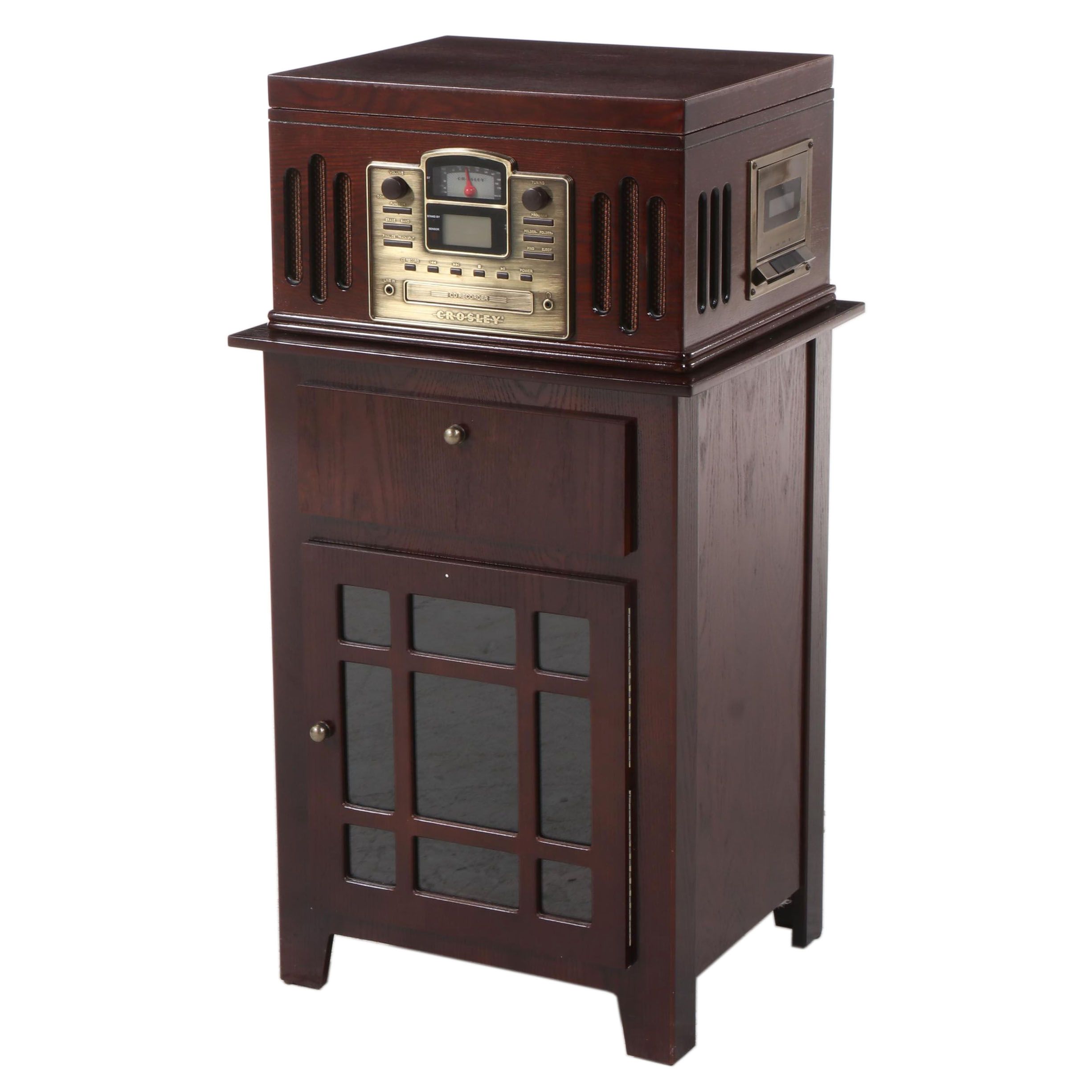 Crosley "CR24-003A" LP/Cassette to CD Audio Converter Plus Stand