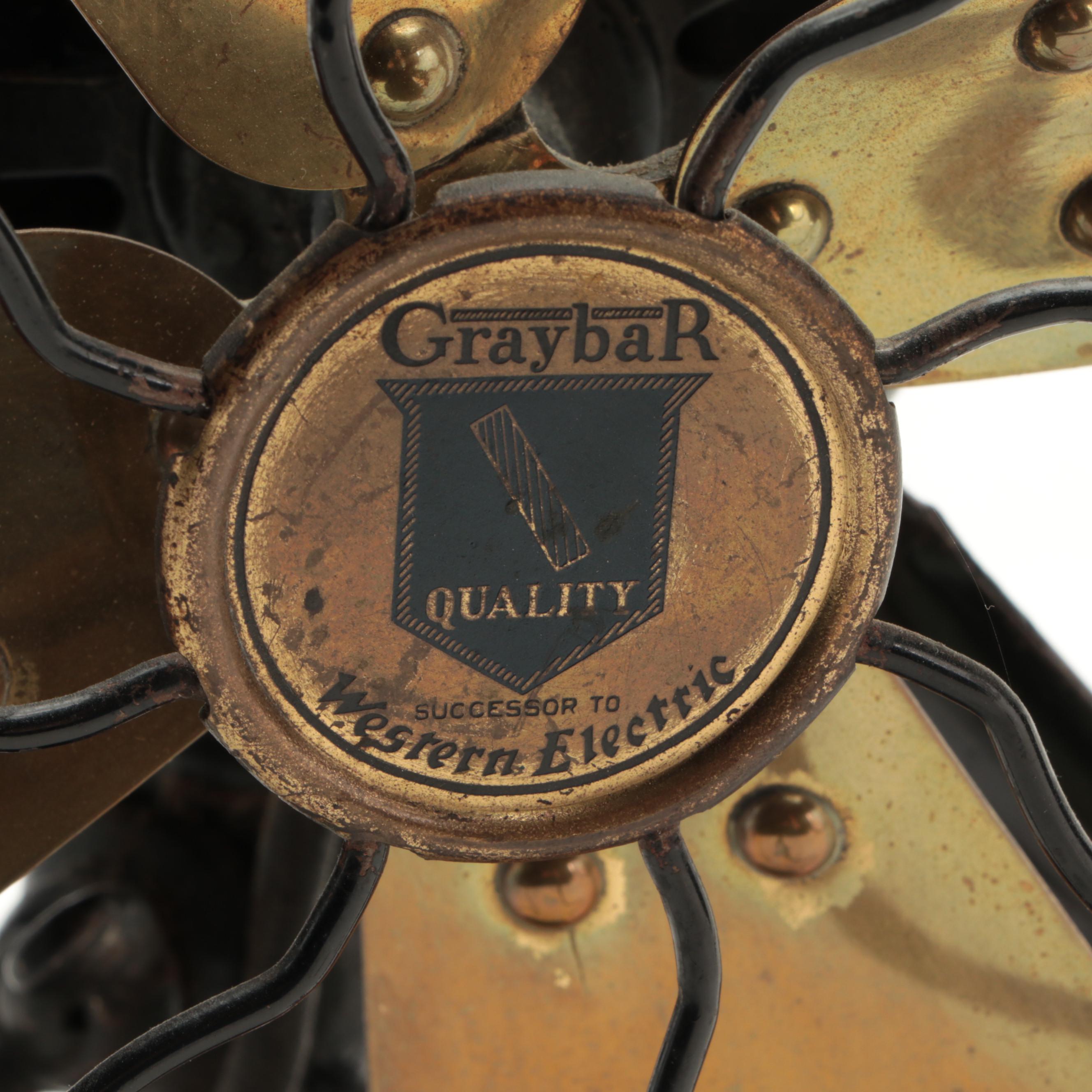 Graybar-Western Electric Desk Fan