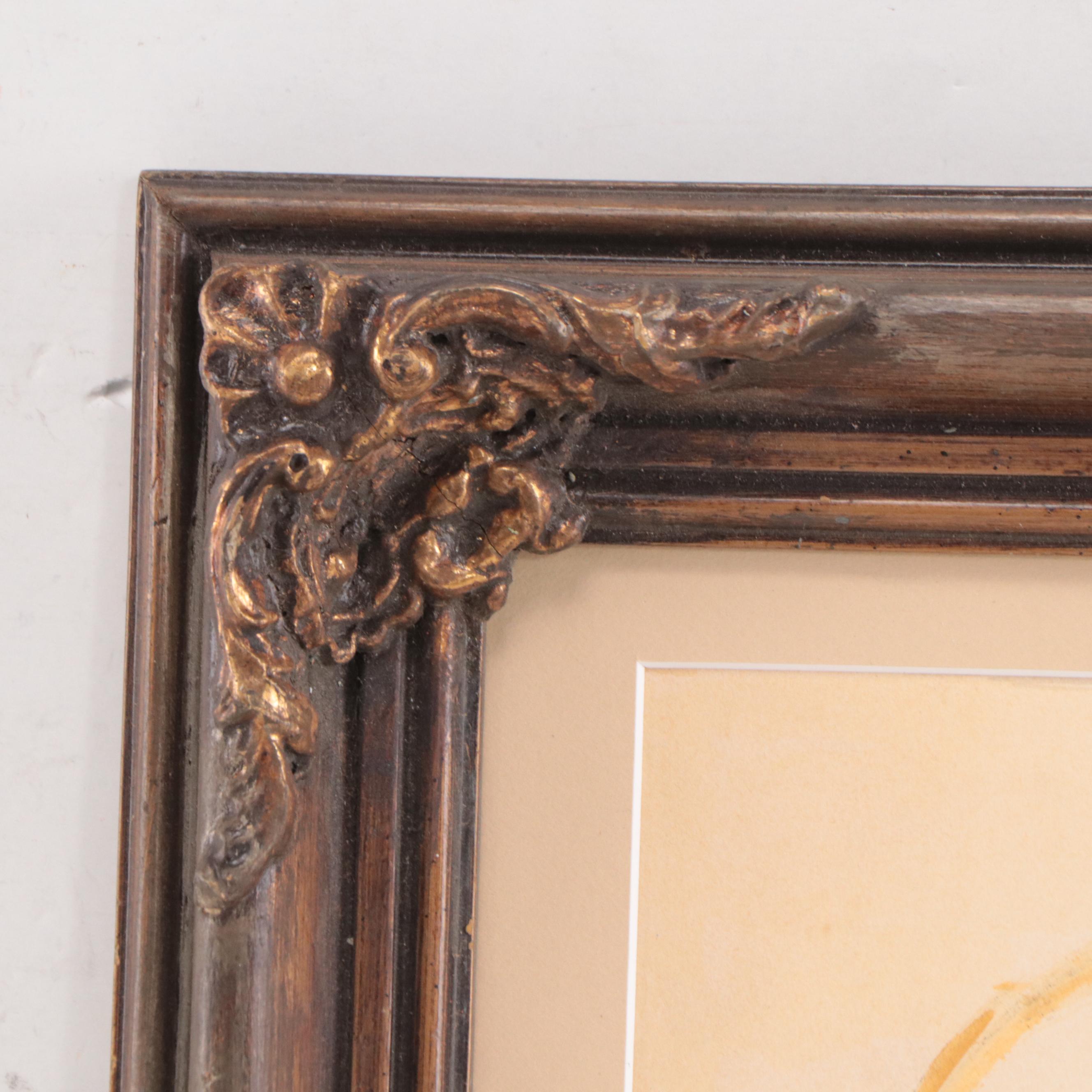 Non-objective Watercolor Painting