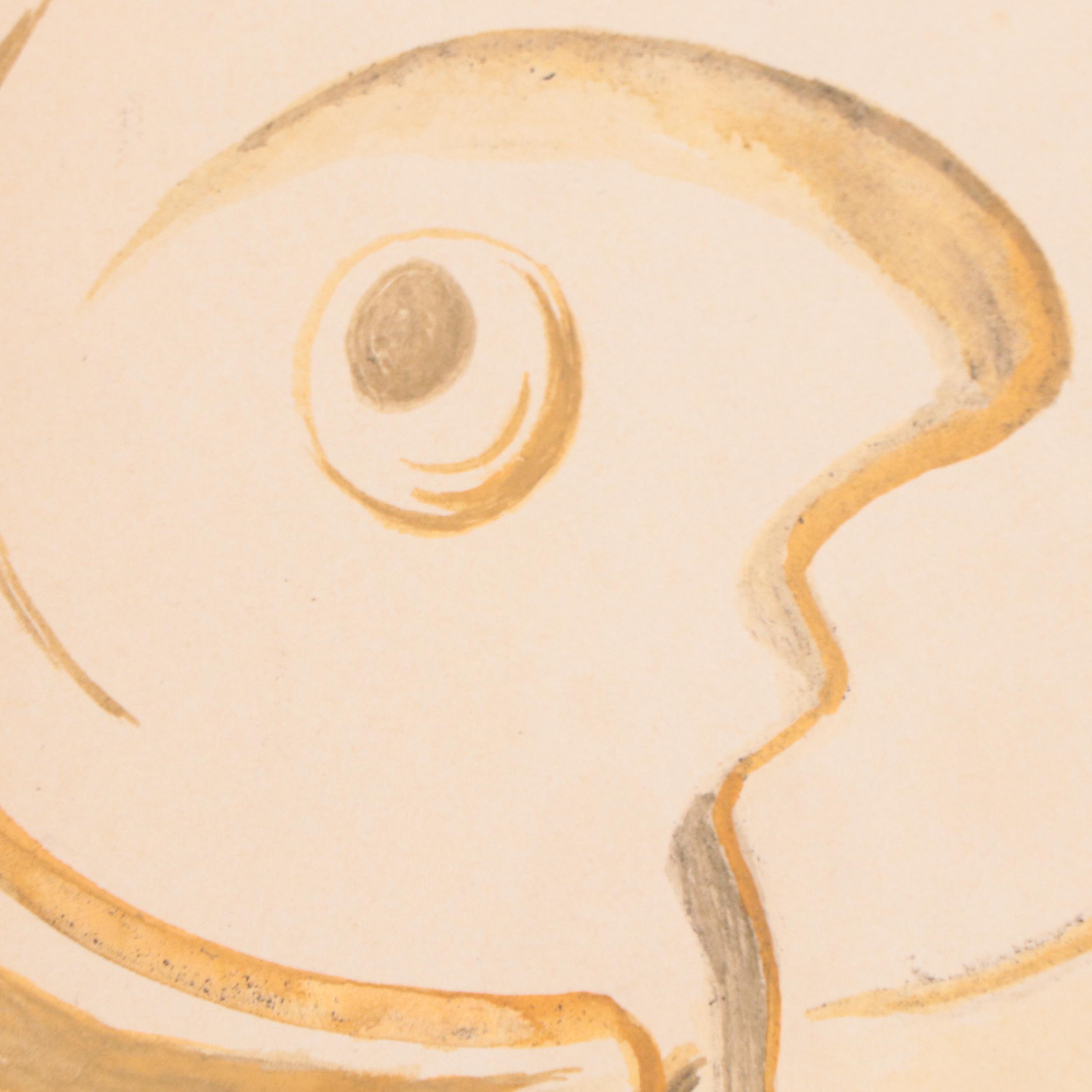 Non-objective Watercolor Painting