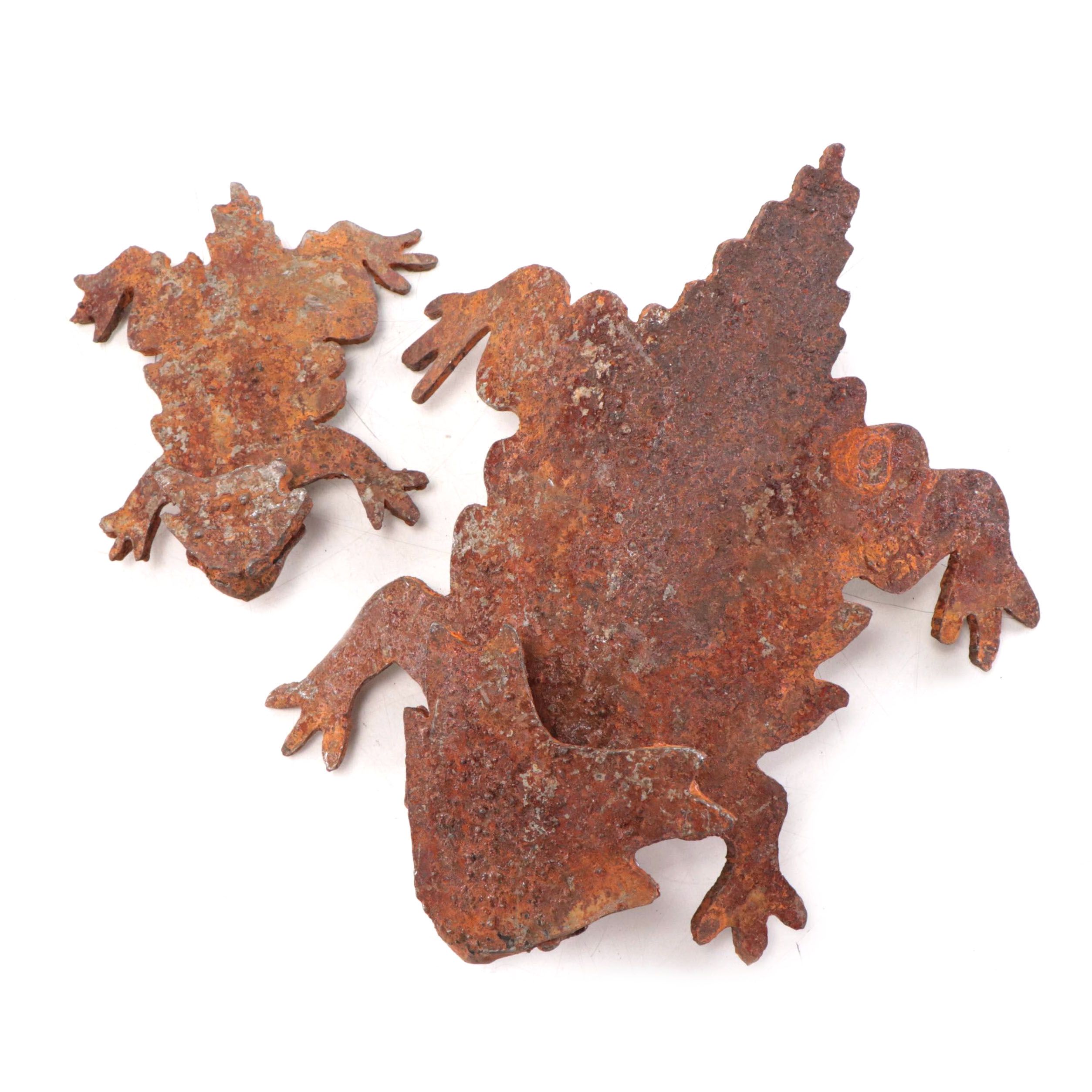 Laser Cut Metal Toad Wall Hangings